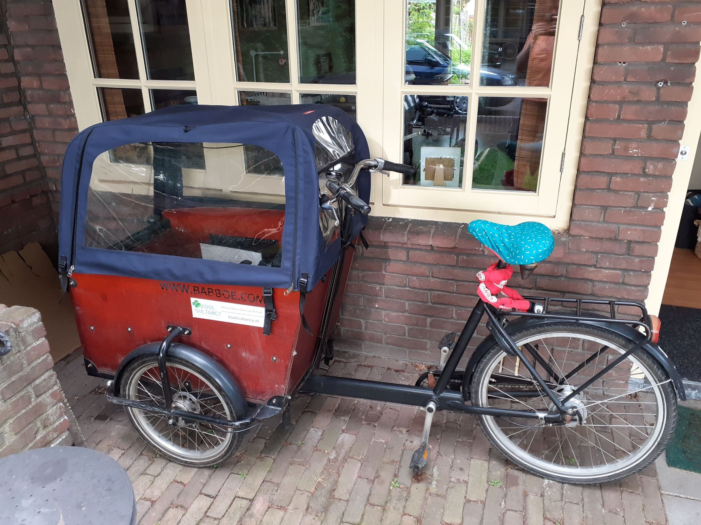 Babboe big Bakfiets (met huif)