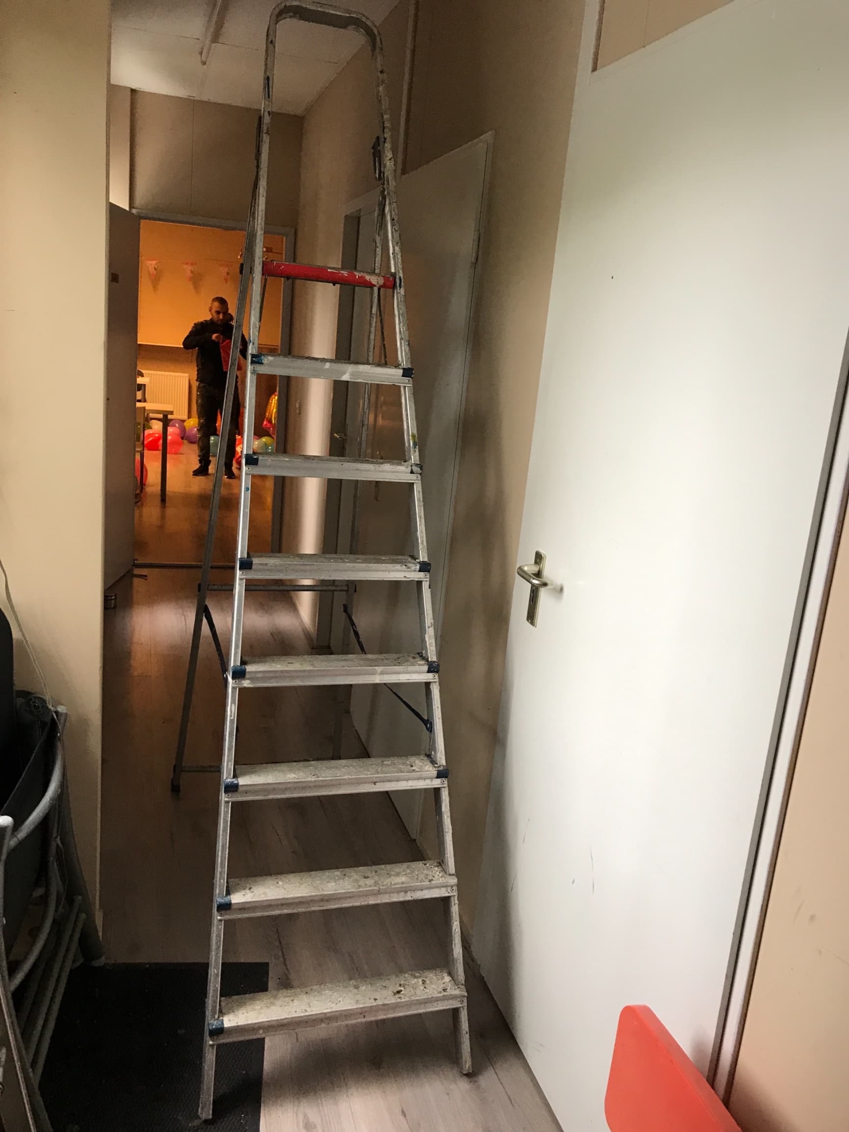 Trapleer 2.2 m ongeveer