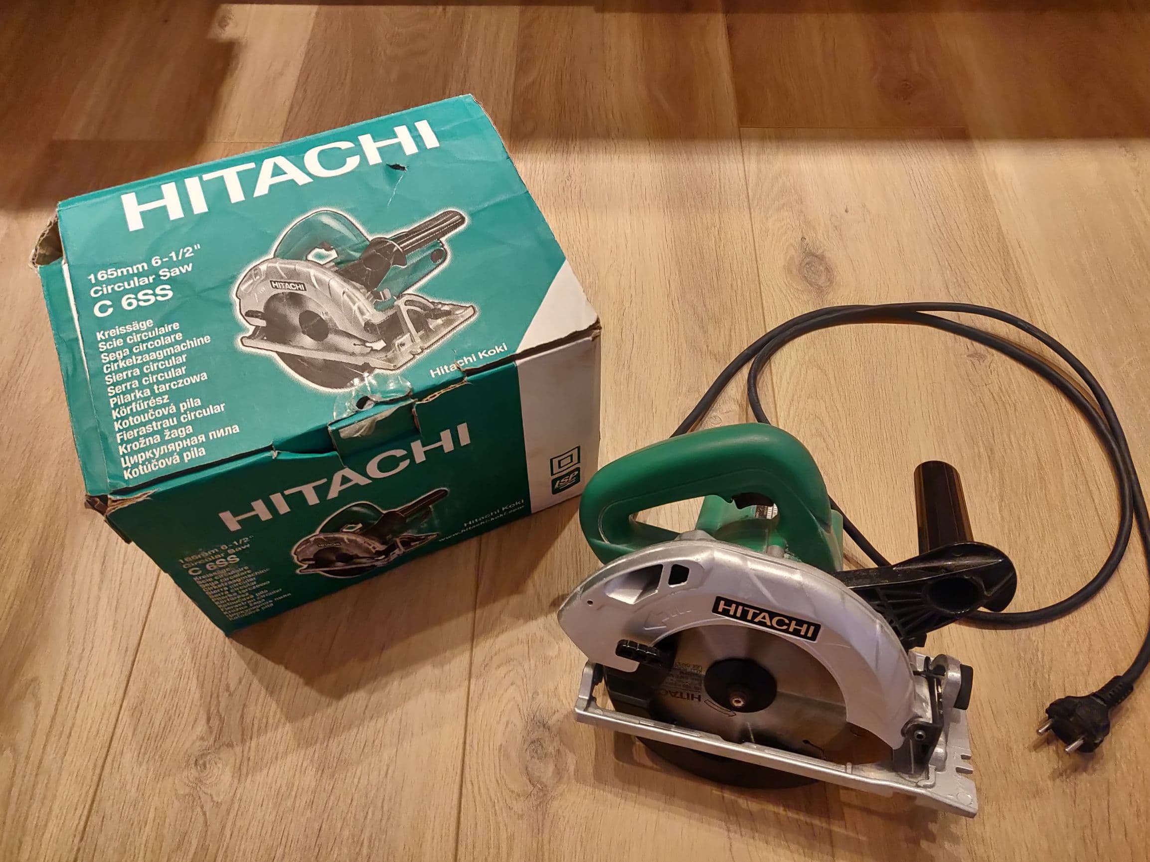 Cirkelzaag Hitachi C 6SS Incl. Parallelaanslag