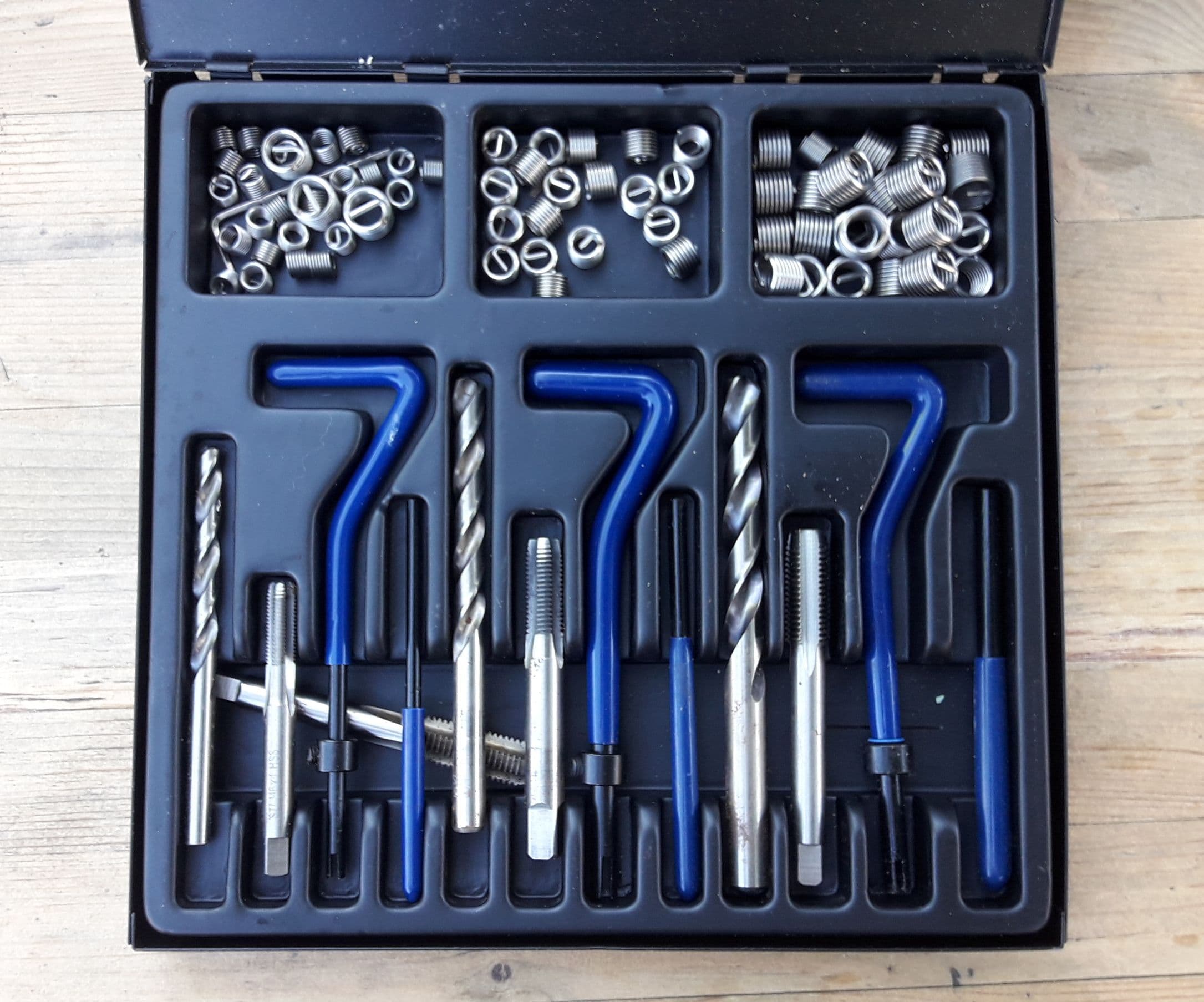 schroefdraad reparatieset herstelset ( helicoil v-coil )