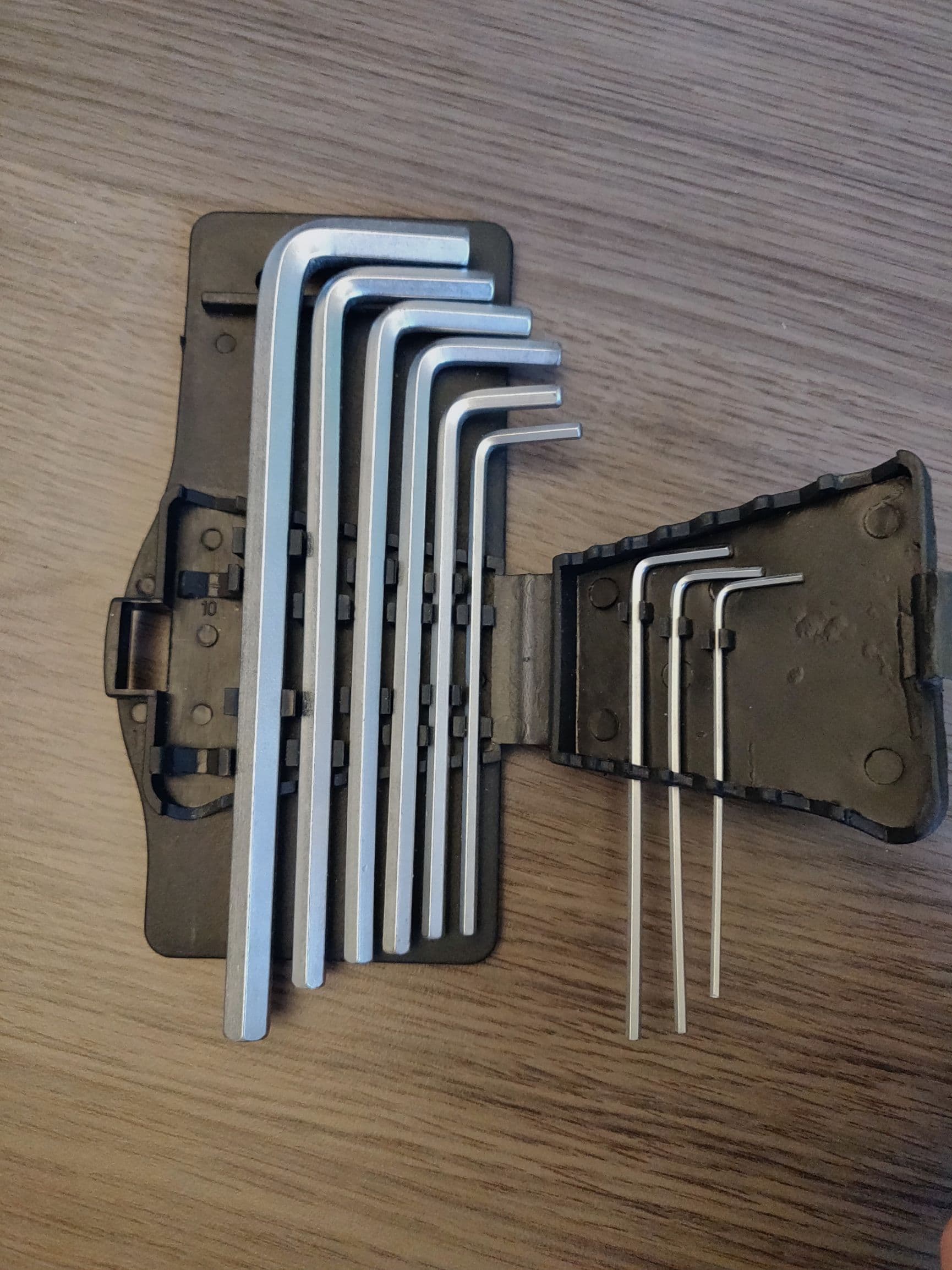 Inbussleutel set 1.5 - 8mm