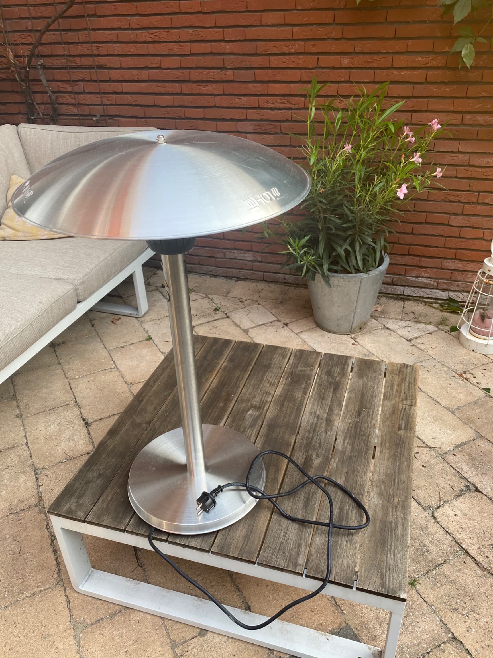 elektrische terrasverwarming