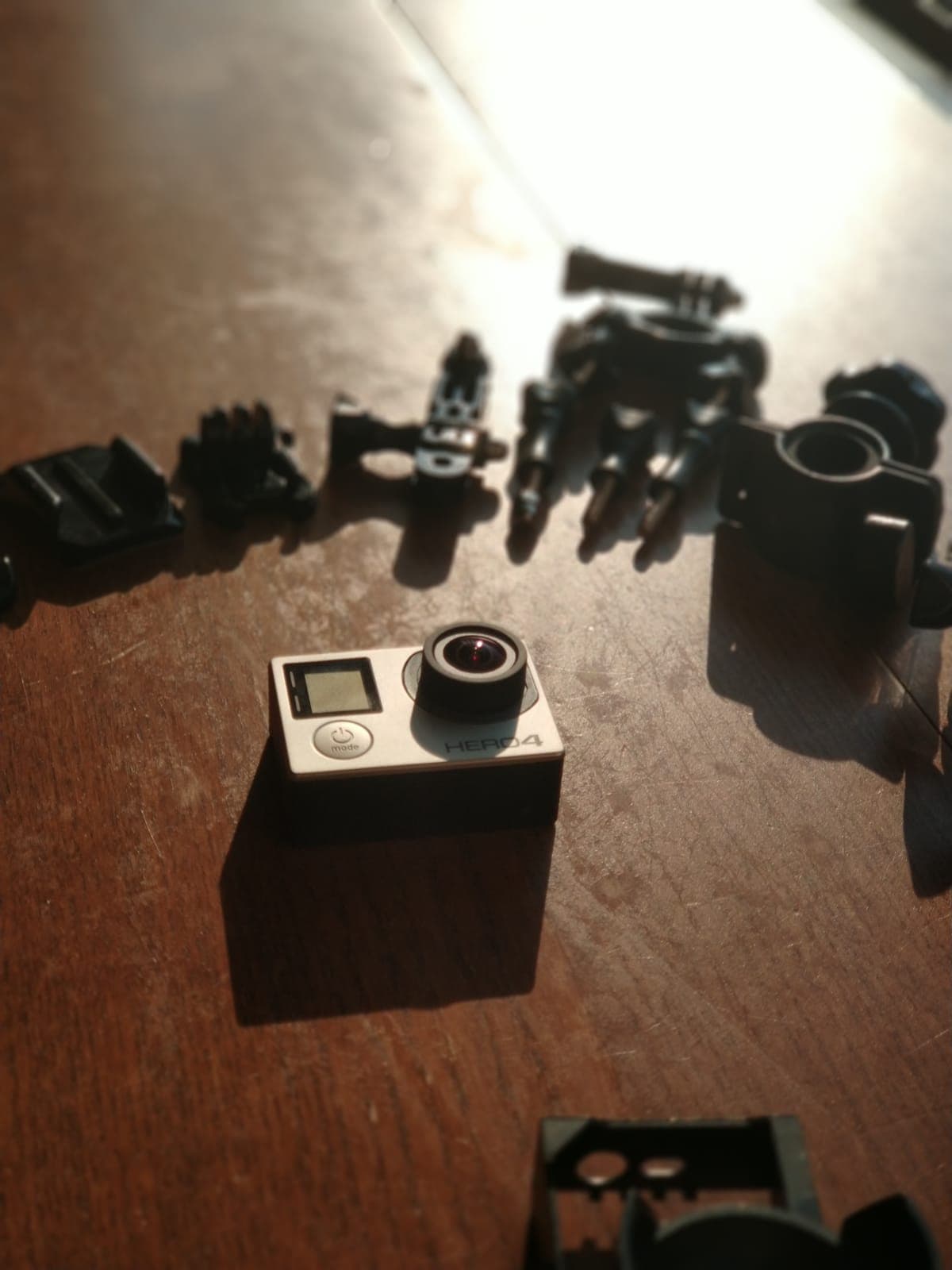 Go pro hero 4 met accessoires
