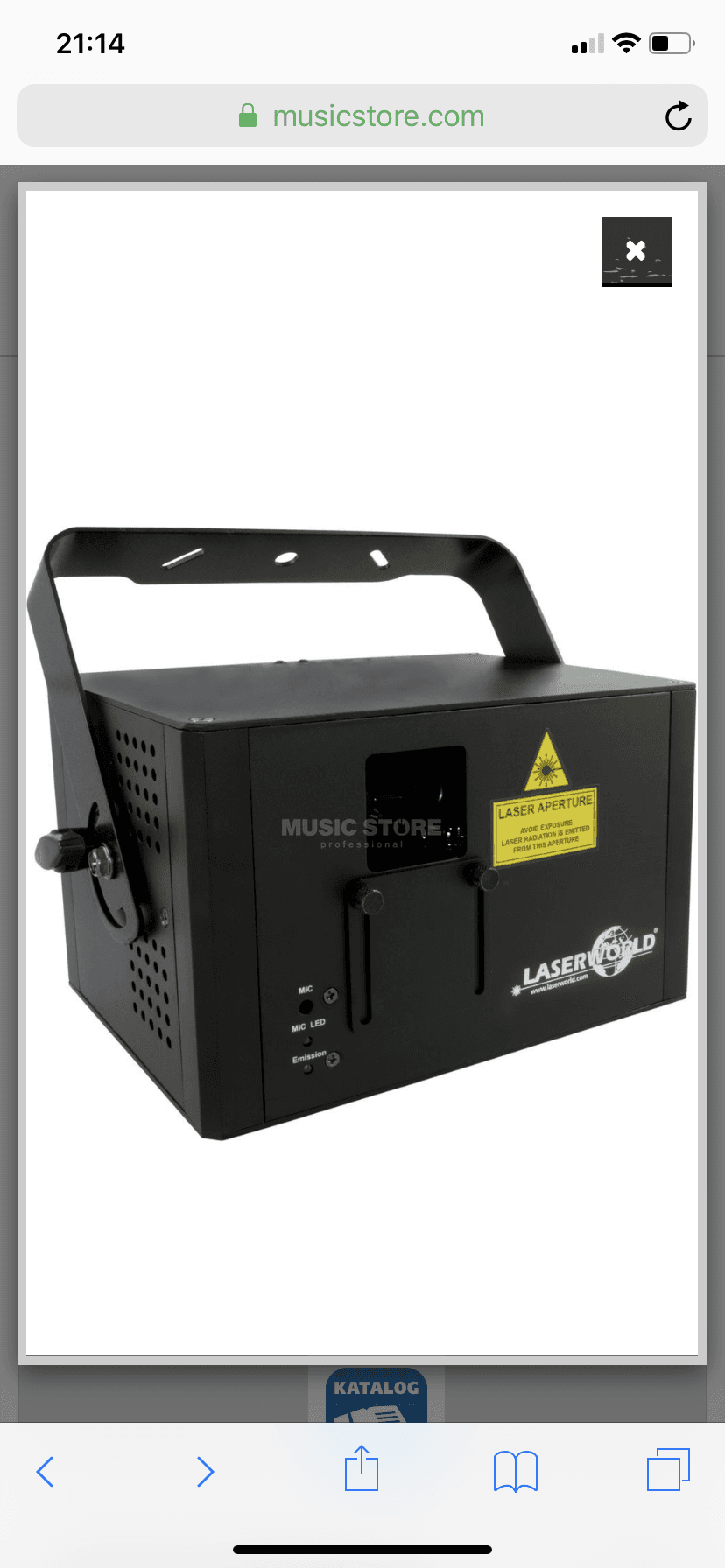Party laser