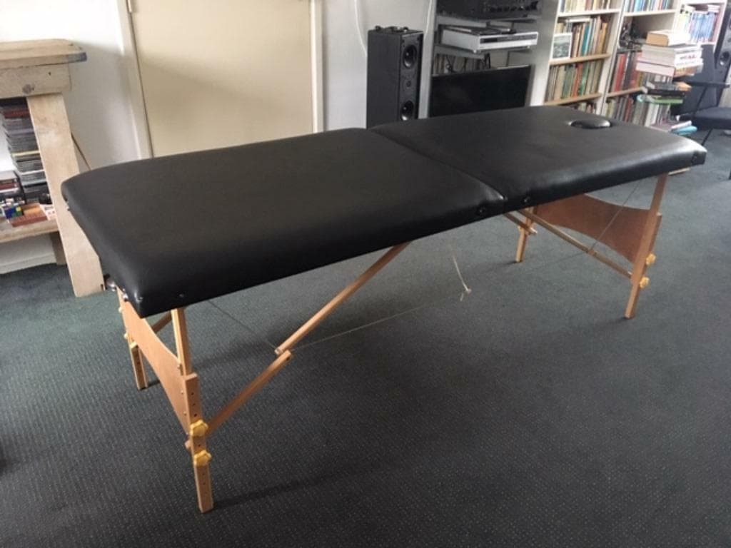 Opklapbare massage tafel