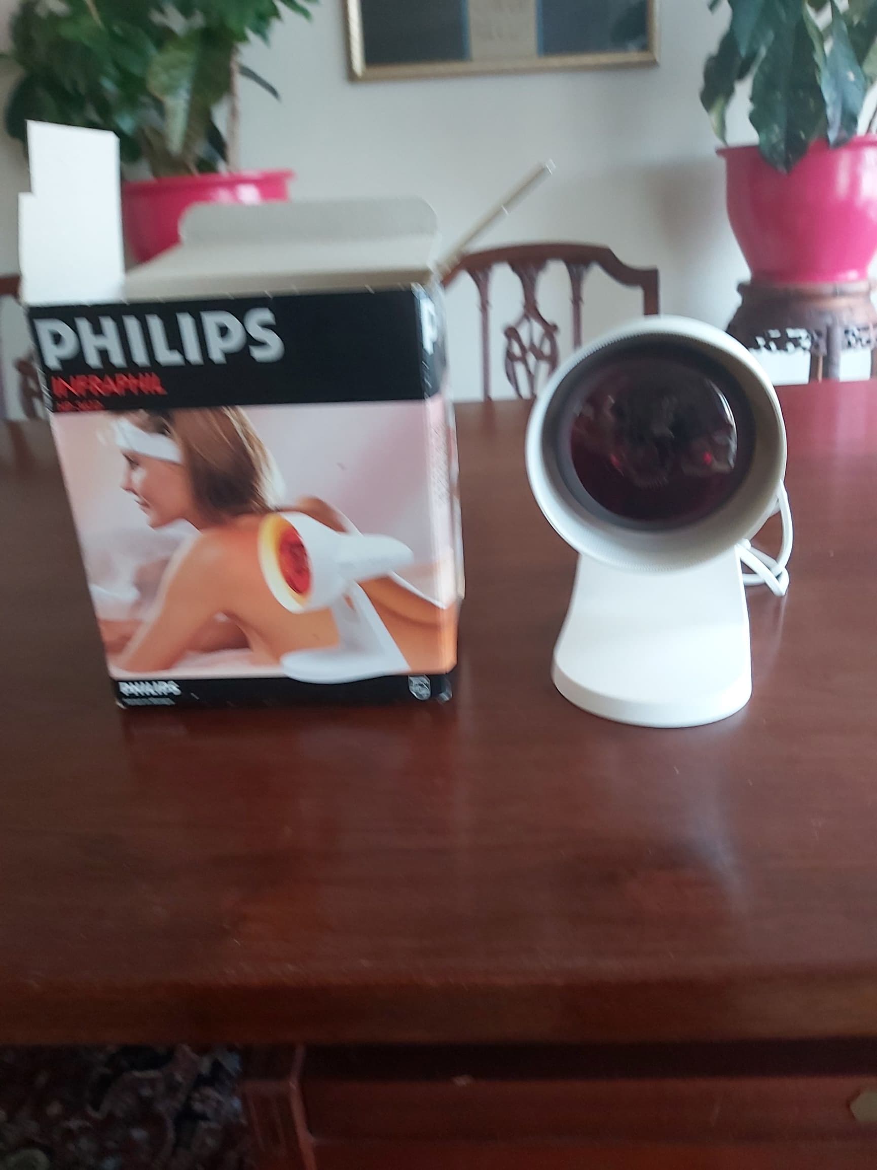 Infrarood lamp spieren