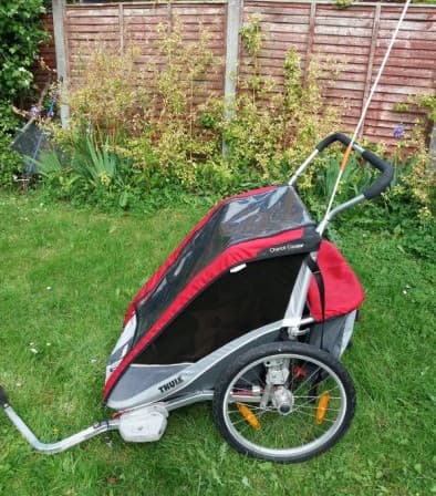 Fietskar voor 2 kinderen 