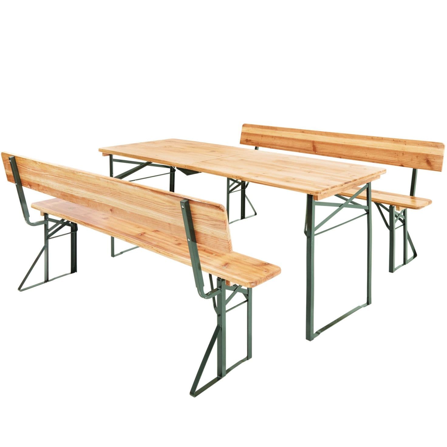 biertafel met bankjes inclusief rugleuning