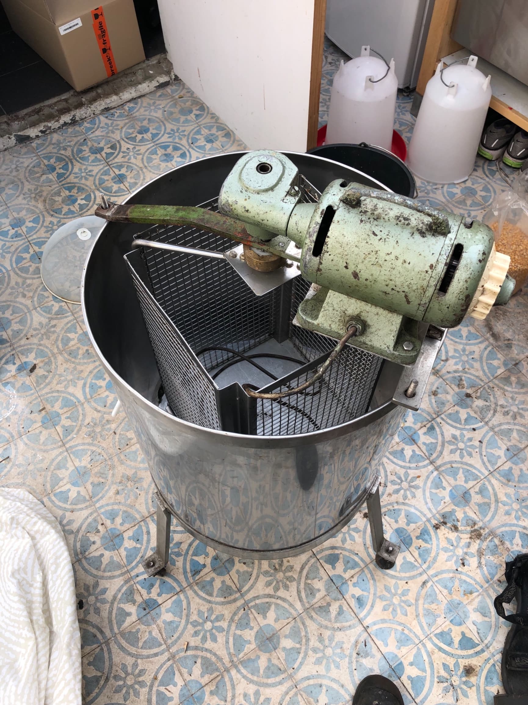 Elektrische honing slinger
