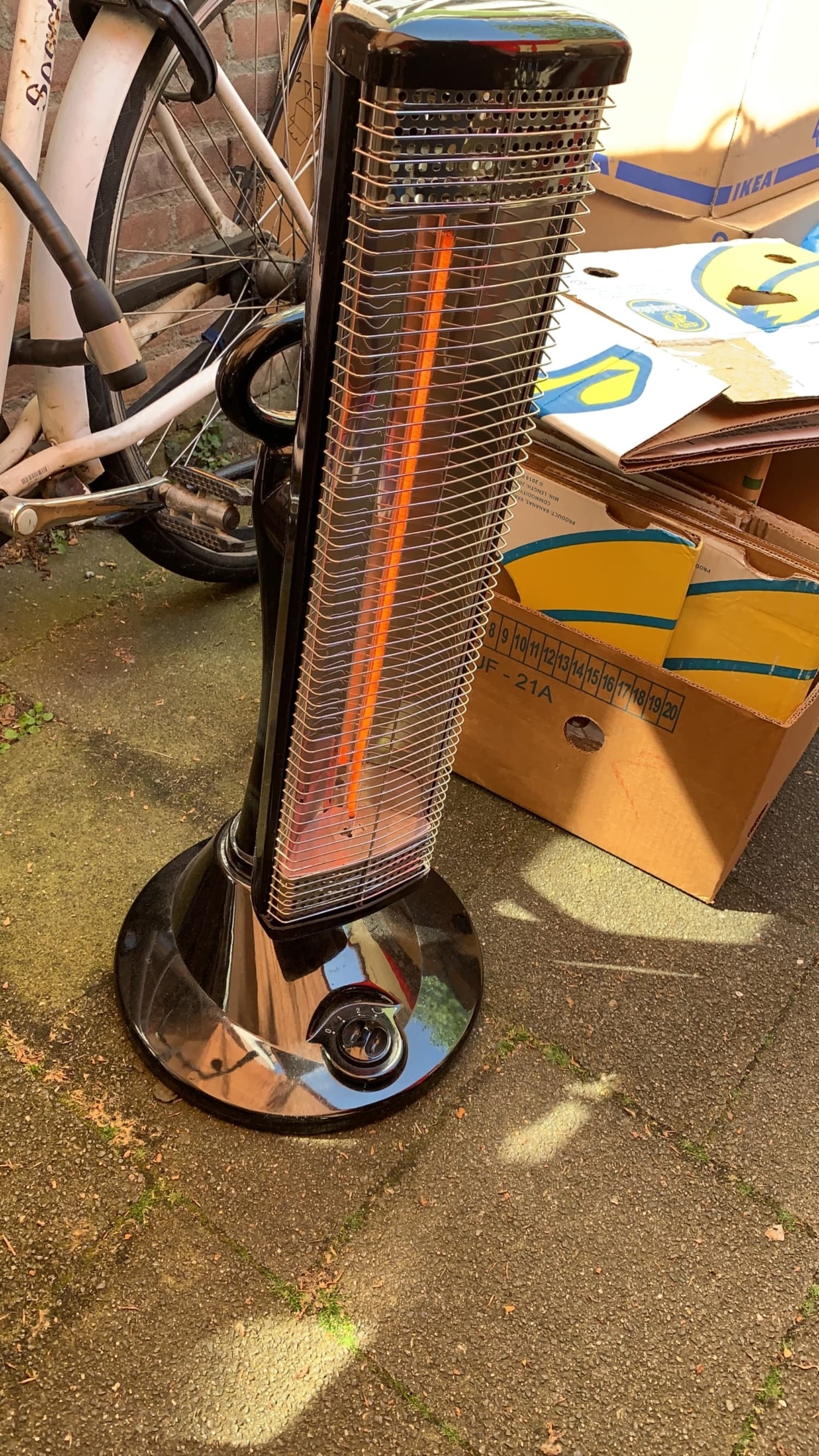 Elektrische terrasverwarmer