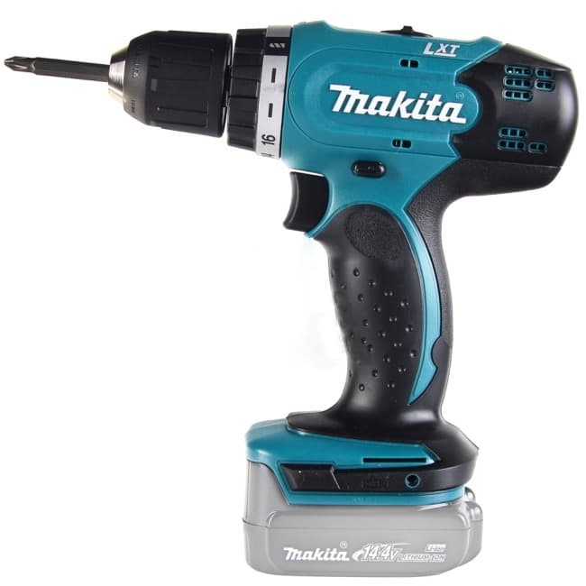 Schroefmachine en slagschroefmachine Makita, incl. 14,4 V lader en accu's