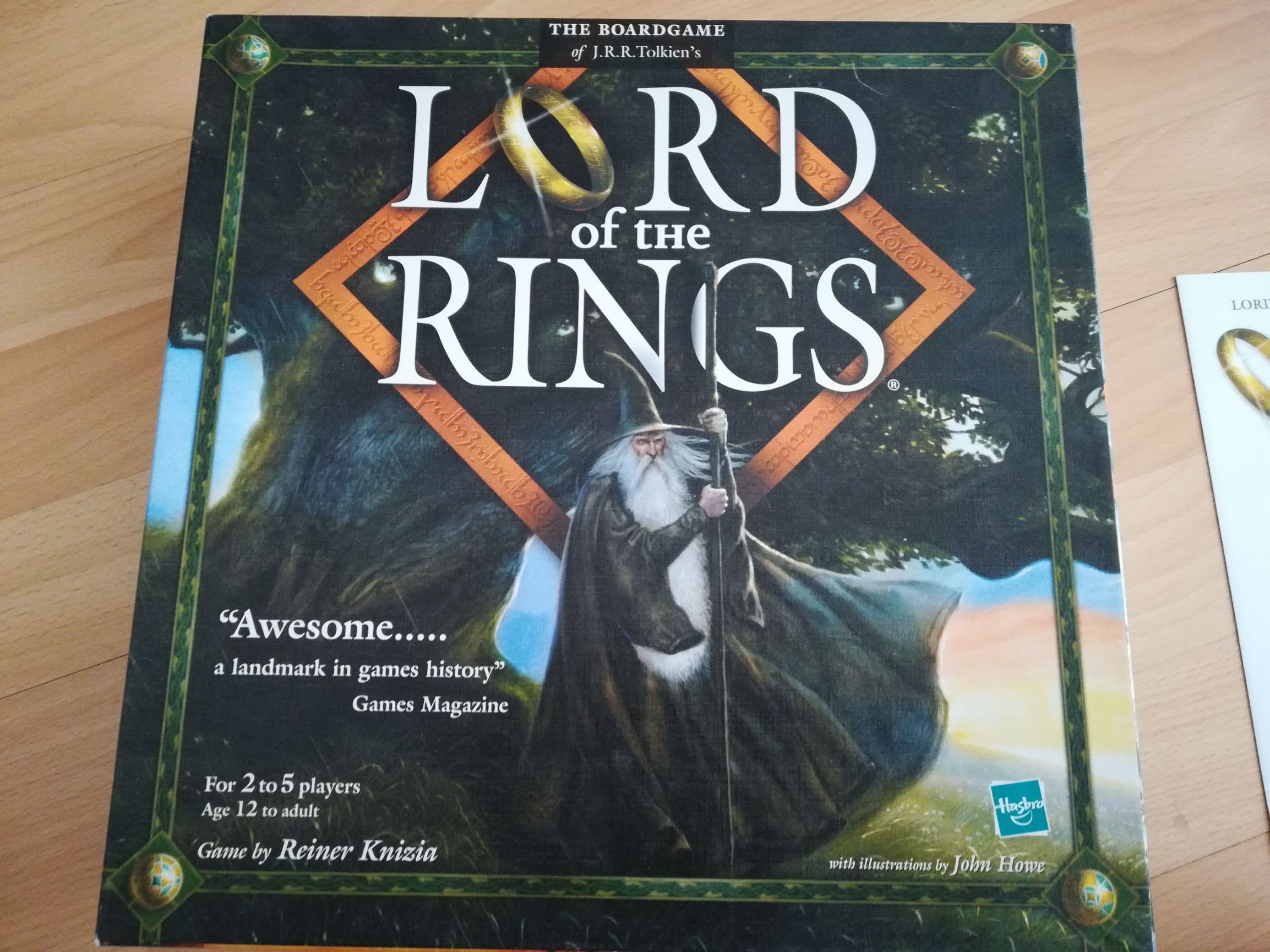 Lord of the Rings boardgame