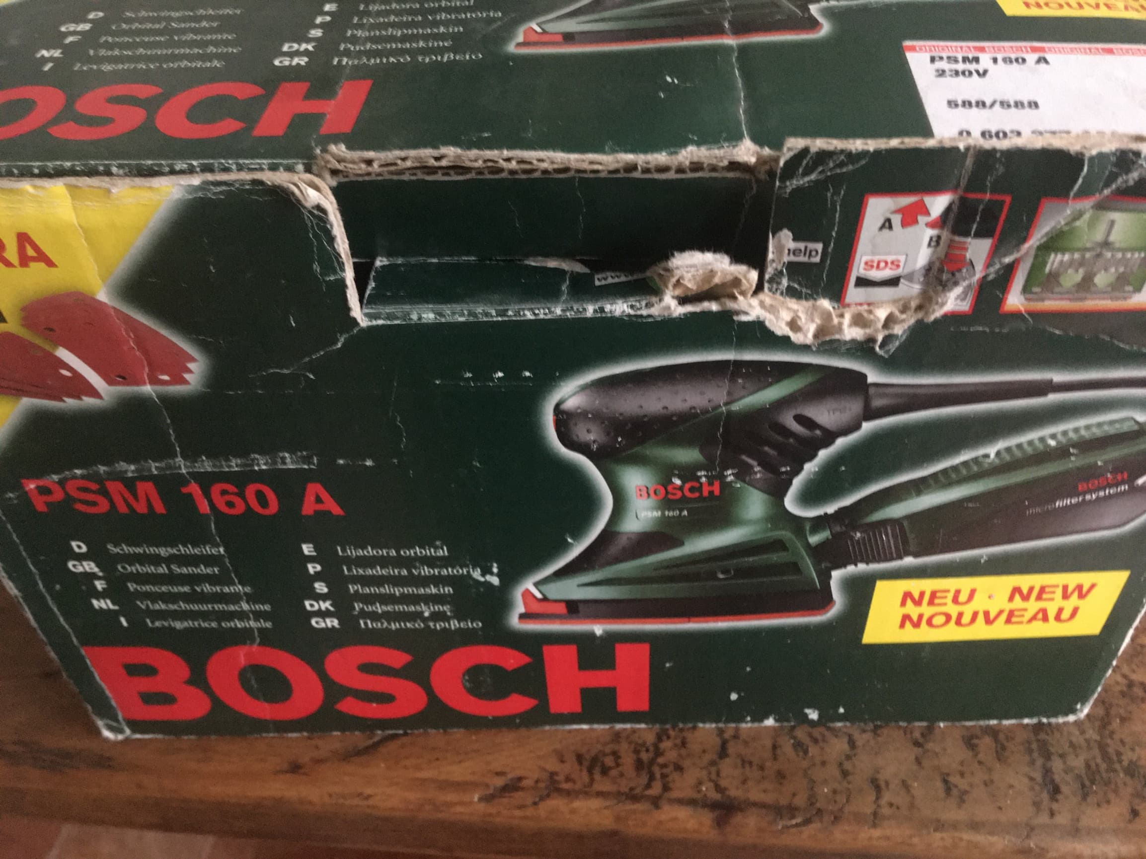 vlakschuurmachine