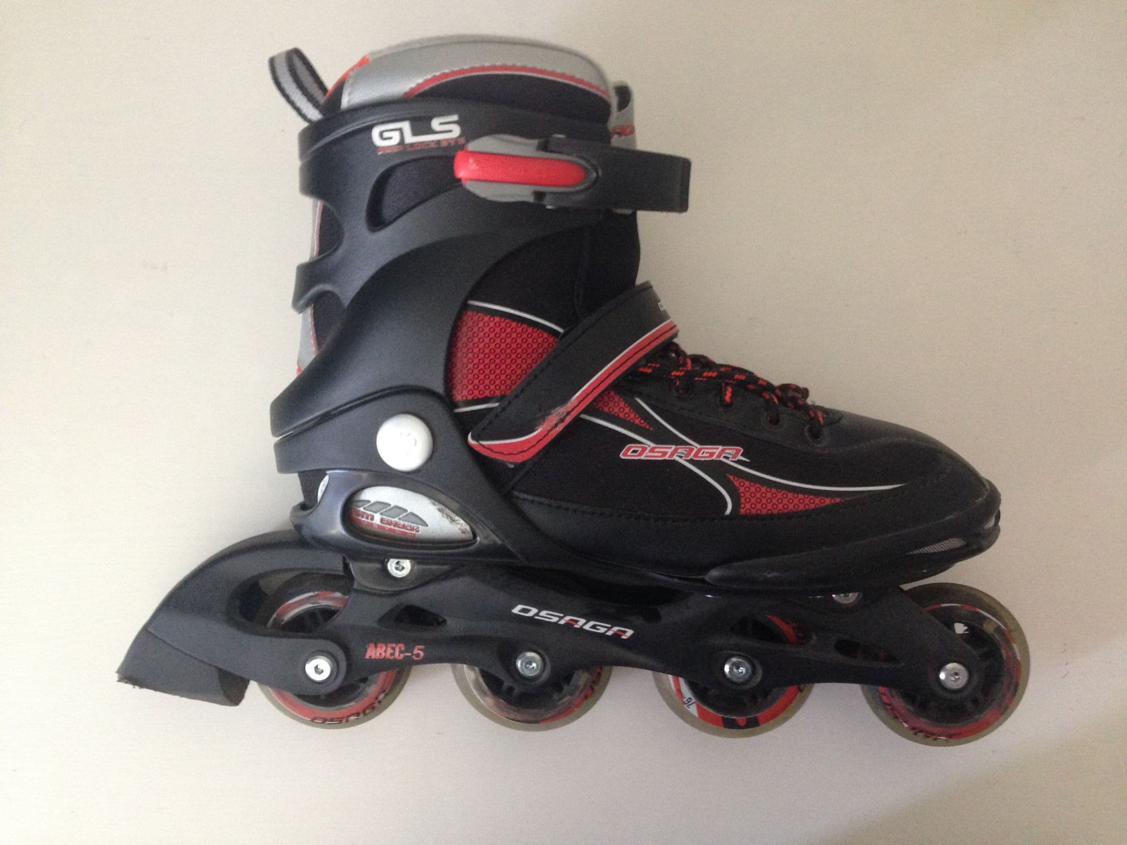 Inline skates met beschermers (maat 44)