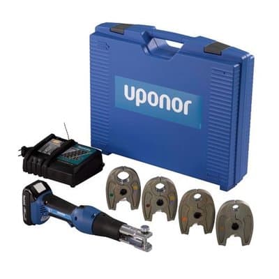 Perstang Persmachine Accu van Uponor en Klauke