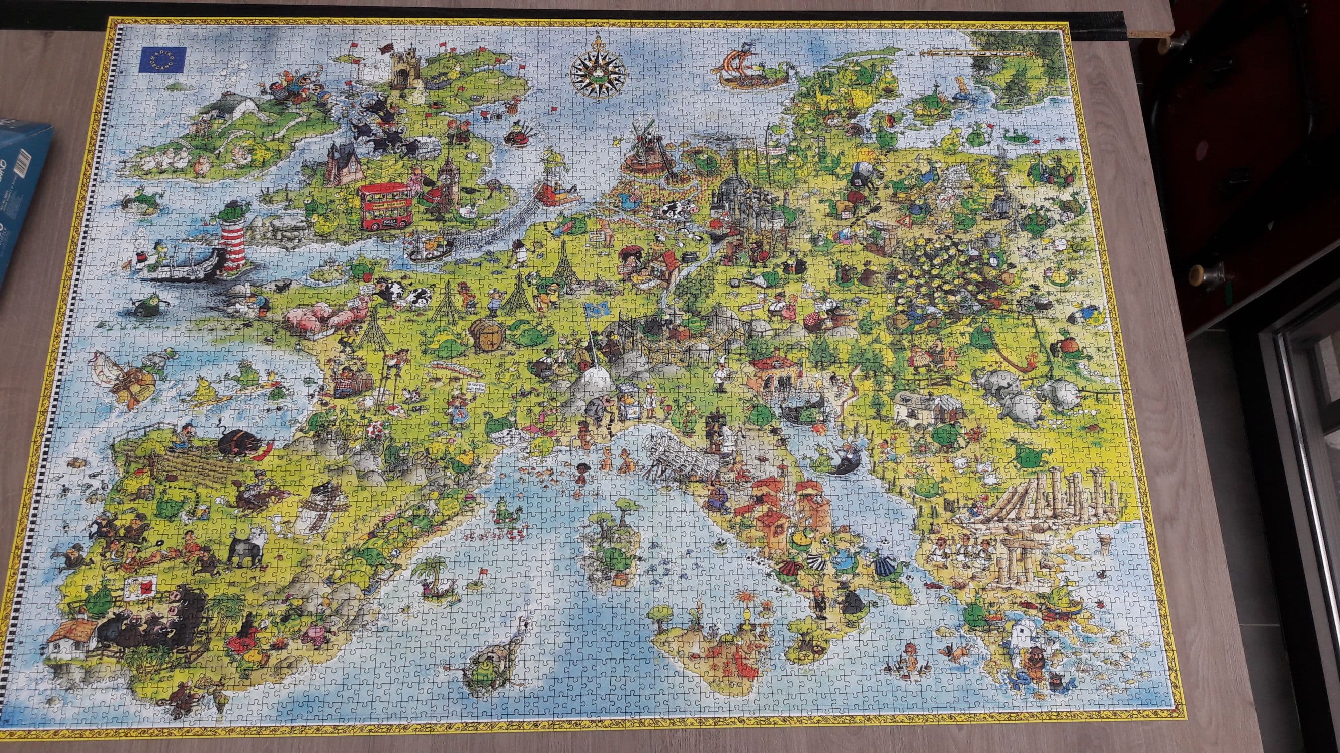 Puzzel 4000 stukjes
