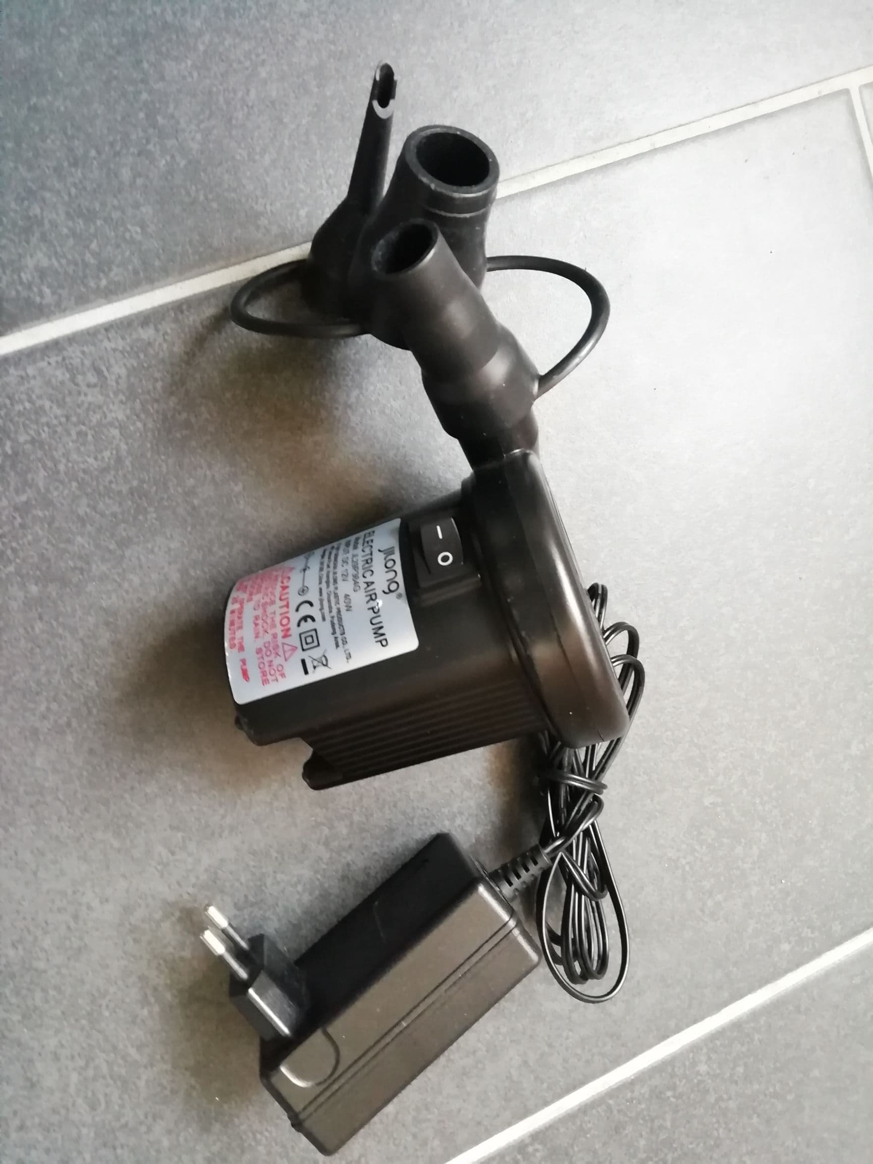 Luchtbedpomp (elektrisch)