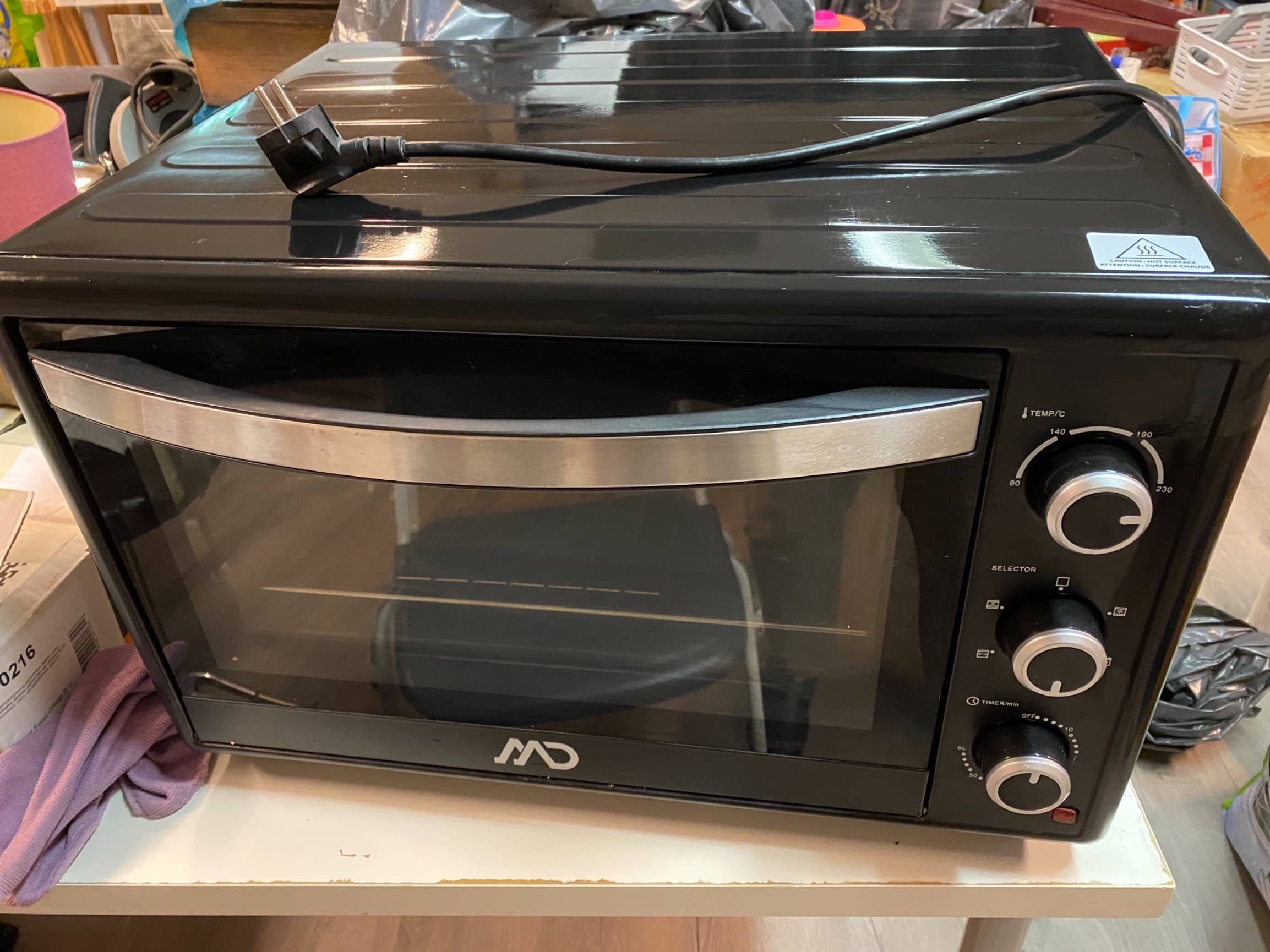 Oven met spit