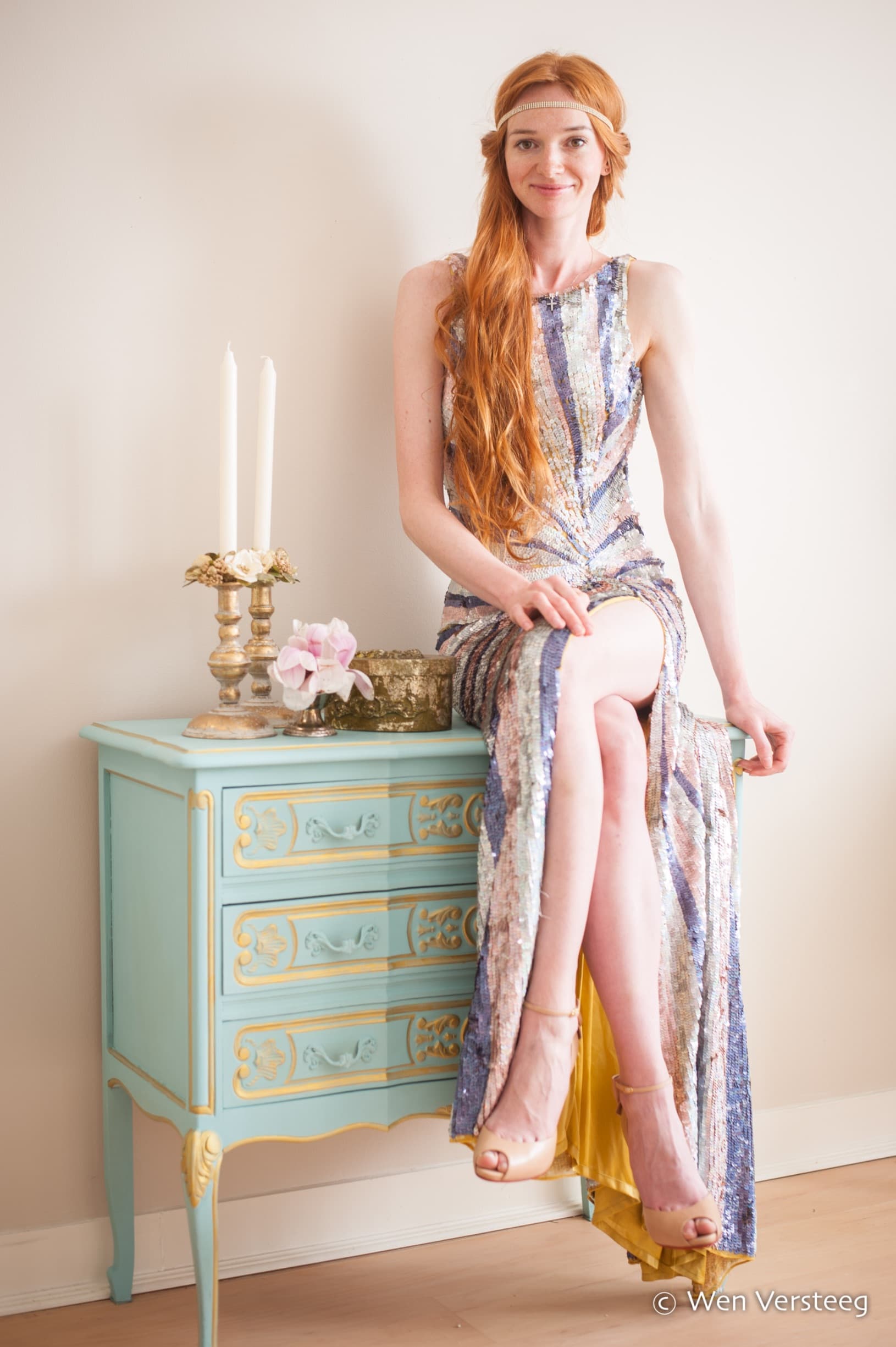 Evening party dress, Great Gatsby style