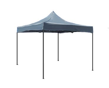 Easy up partytent opvouwbaar grijs 3x3
