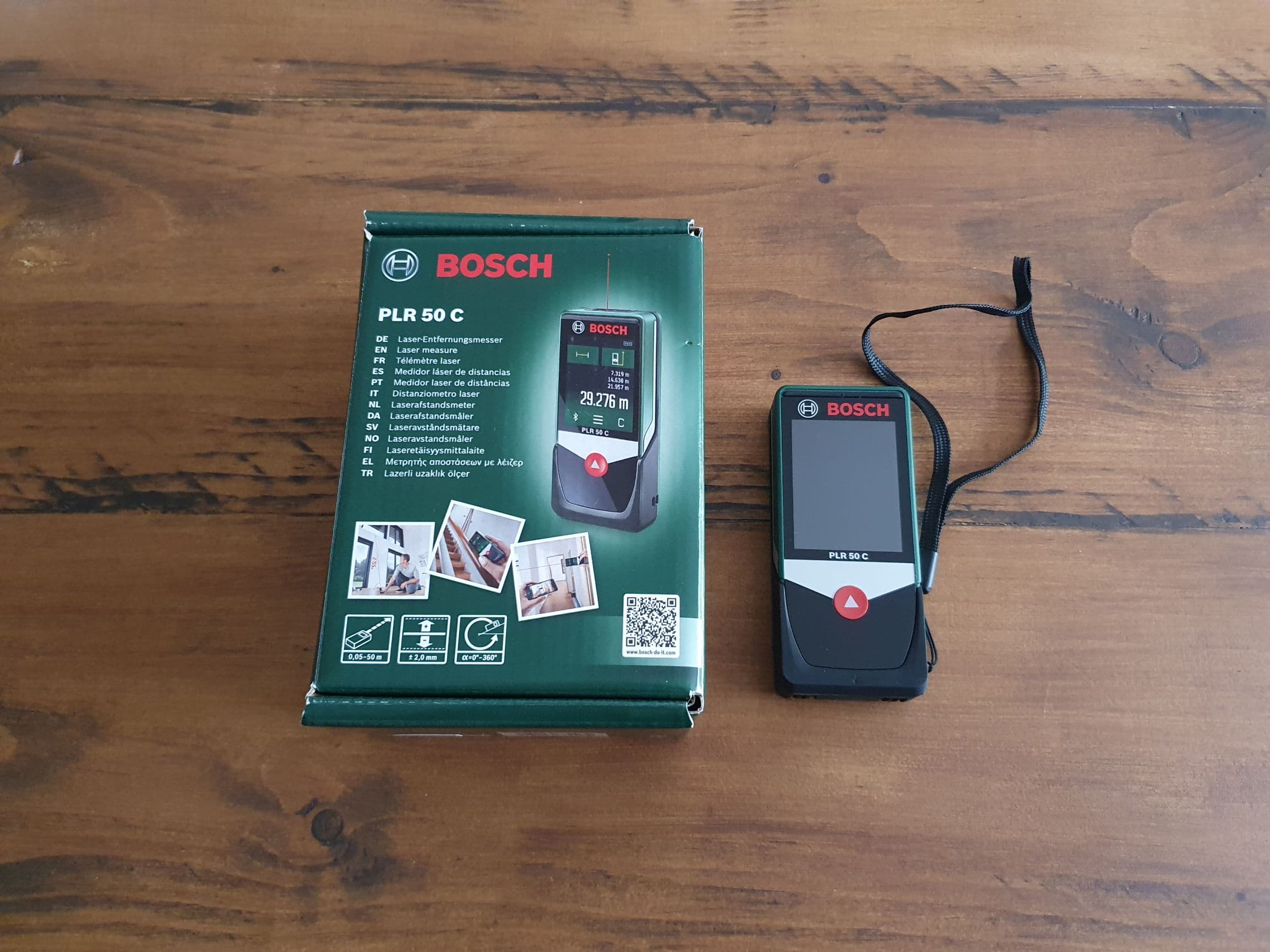 Laserafstandsmeter