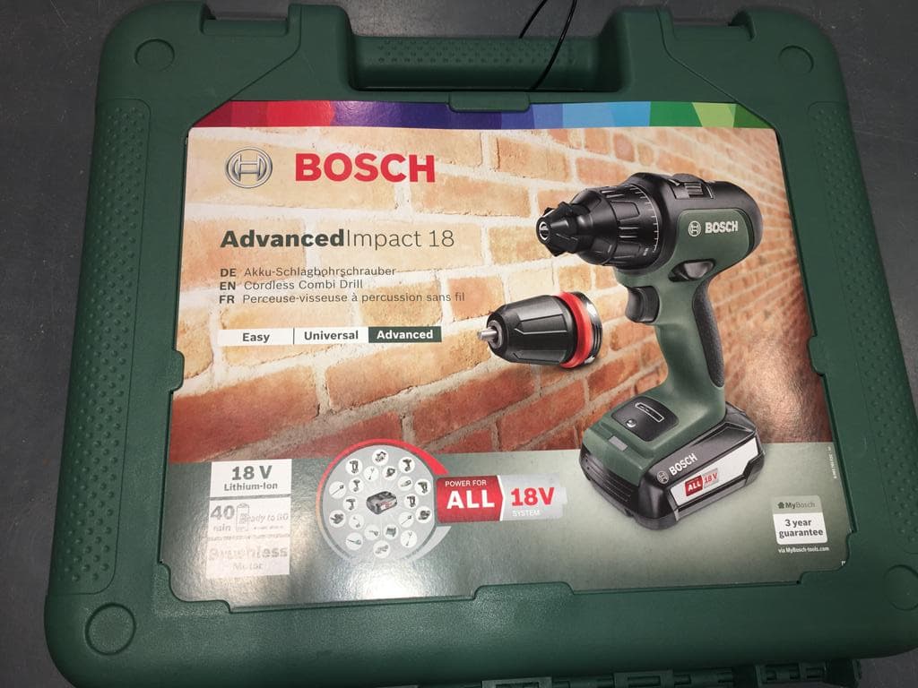 Bosch Klopboor Accuschroefboor Machine AdvancedImpact 18
