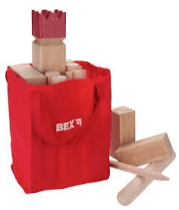 Kubb - Kubbs - spel voor in het park