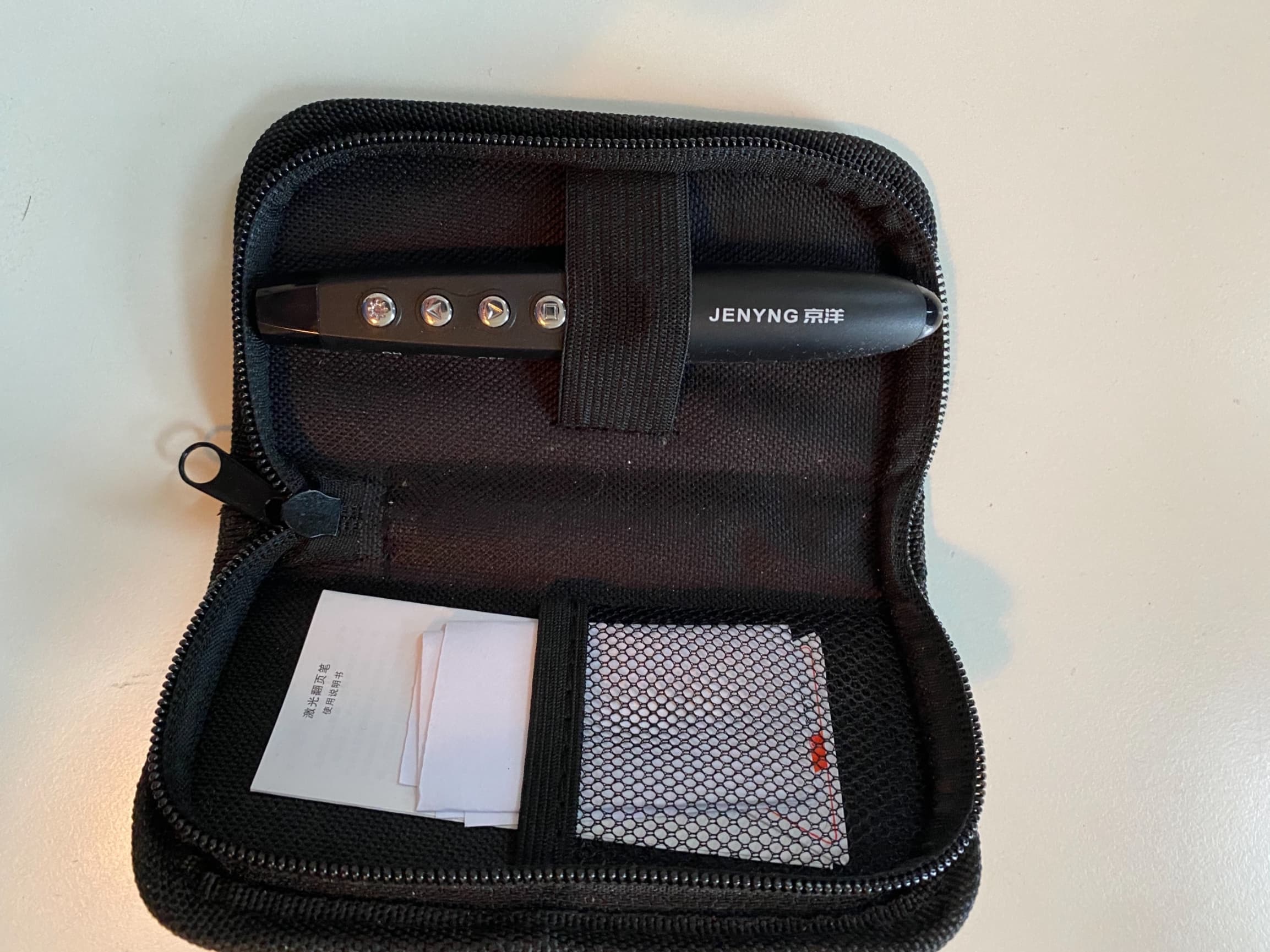 Draadloze presenter met laserpointer