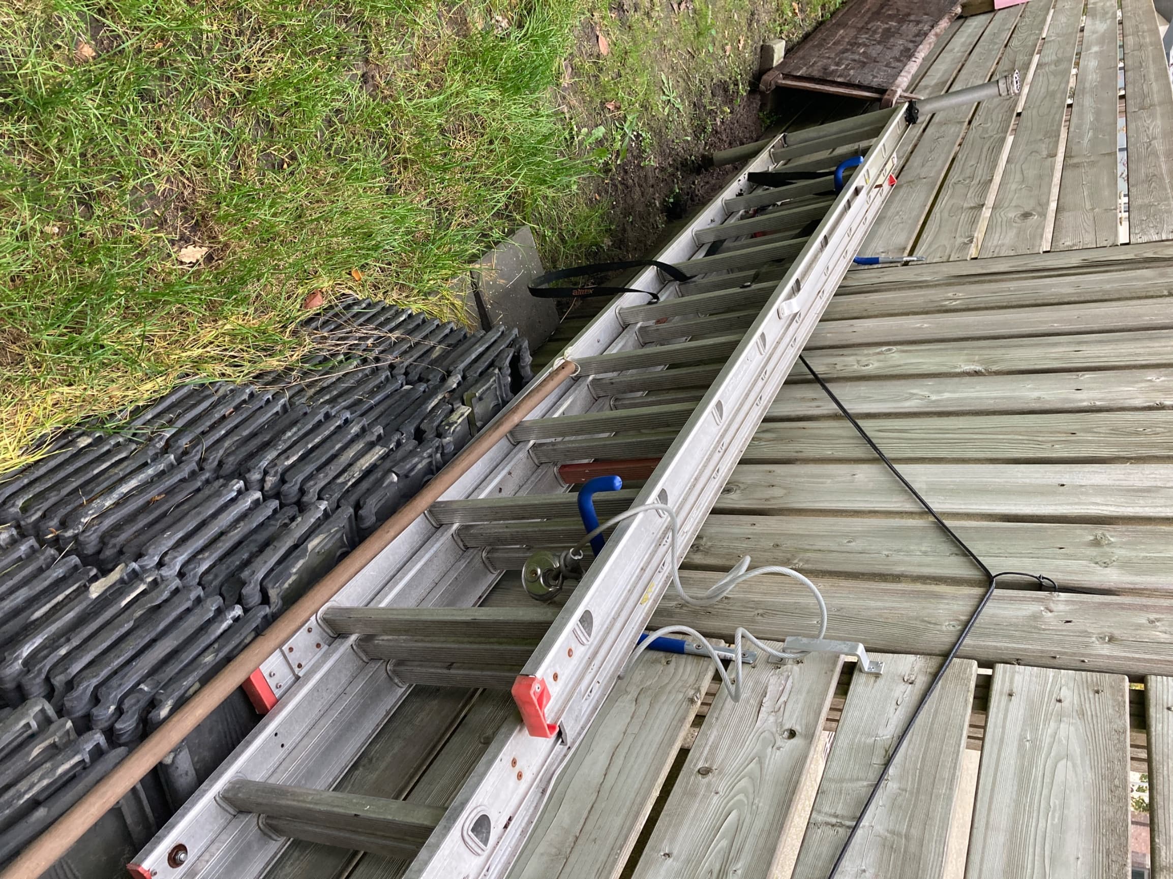 opsteekladder 10m (uitschuifbaar)
