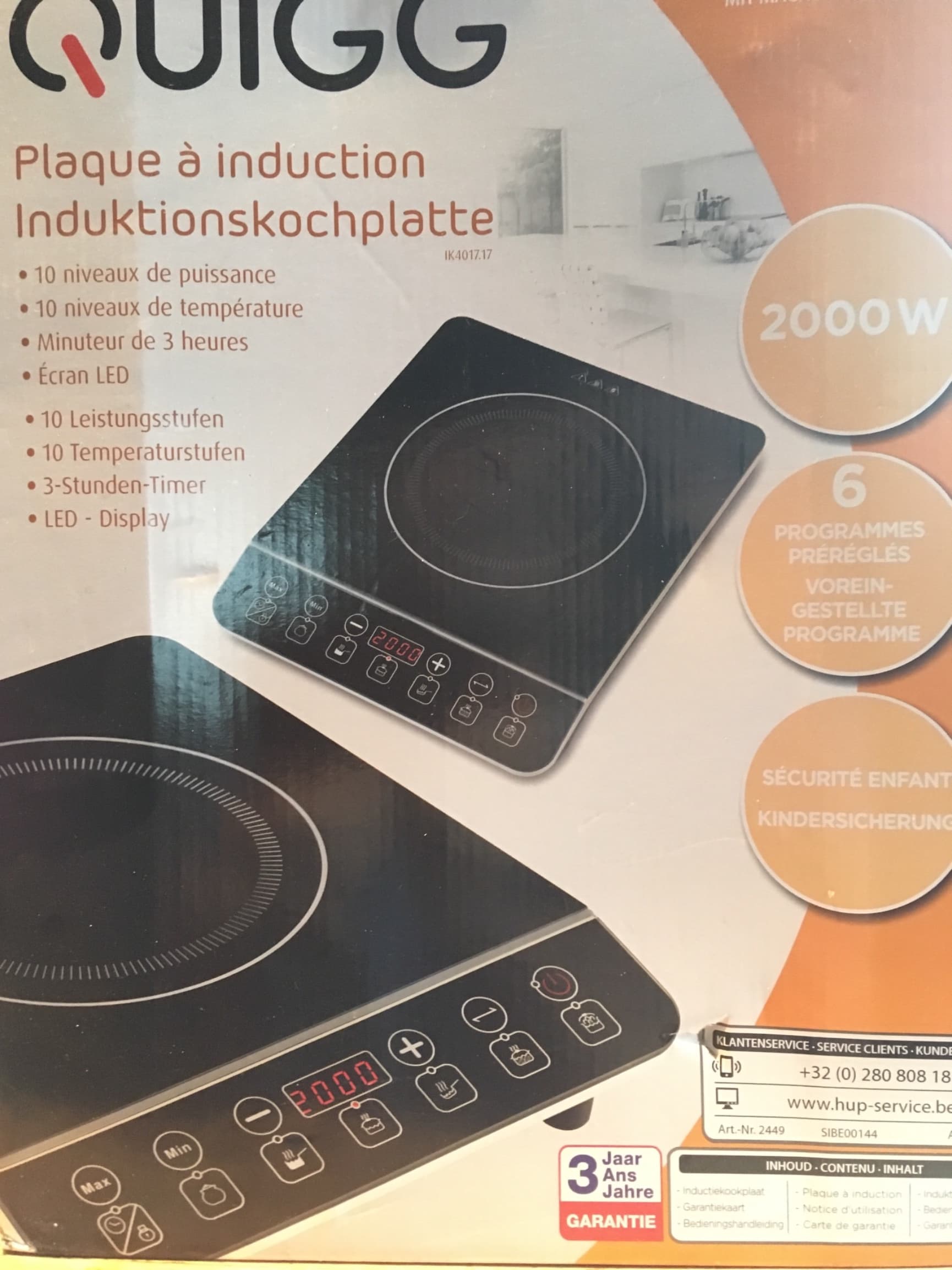 elektrische kookplaat