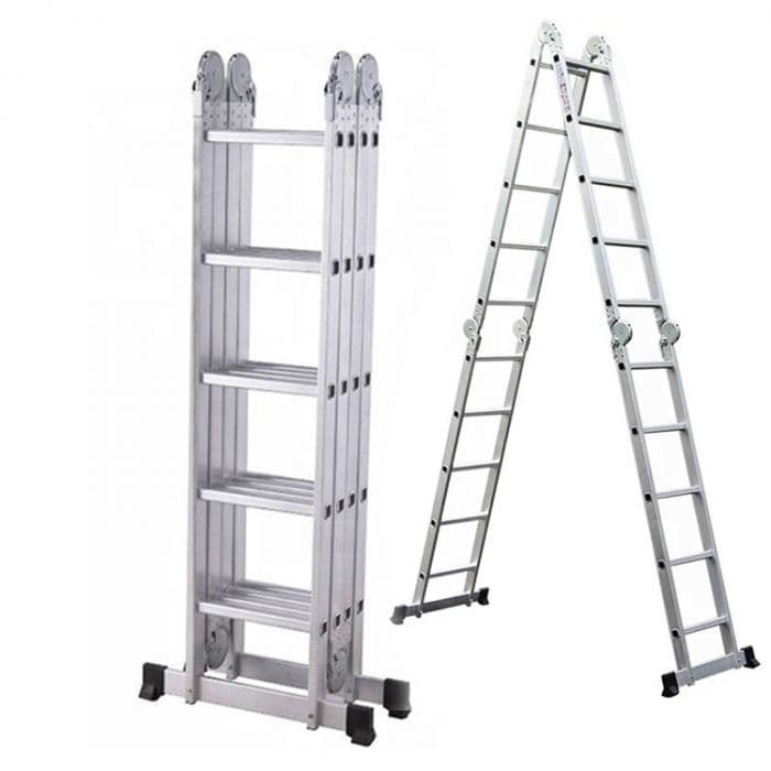 Vouwladder 4x5 - 5,8 meter te huur