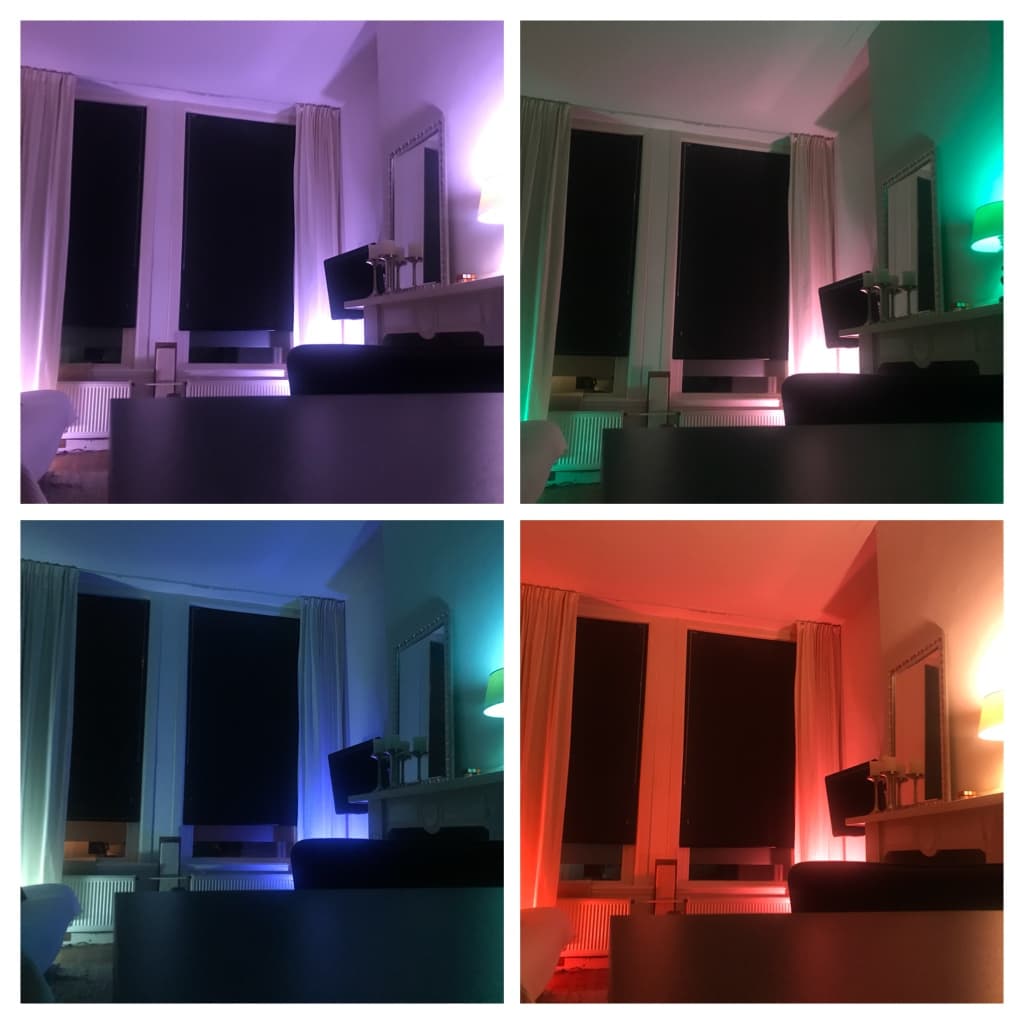 Philips hue color lightning