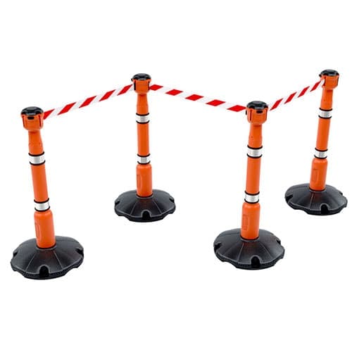 pionnen met afzetlint