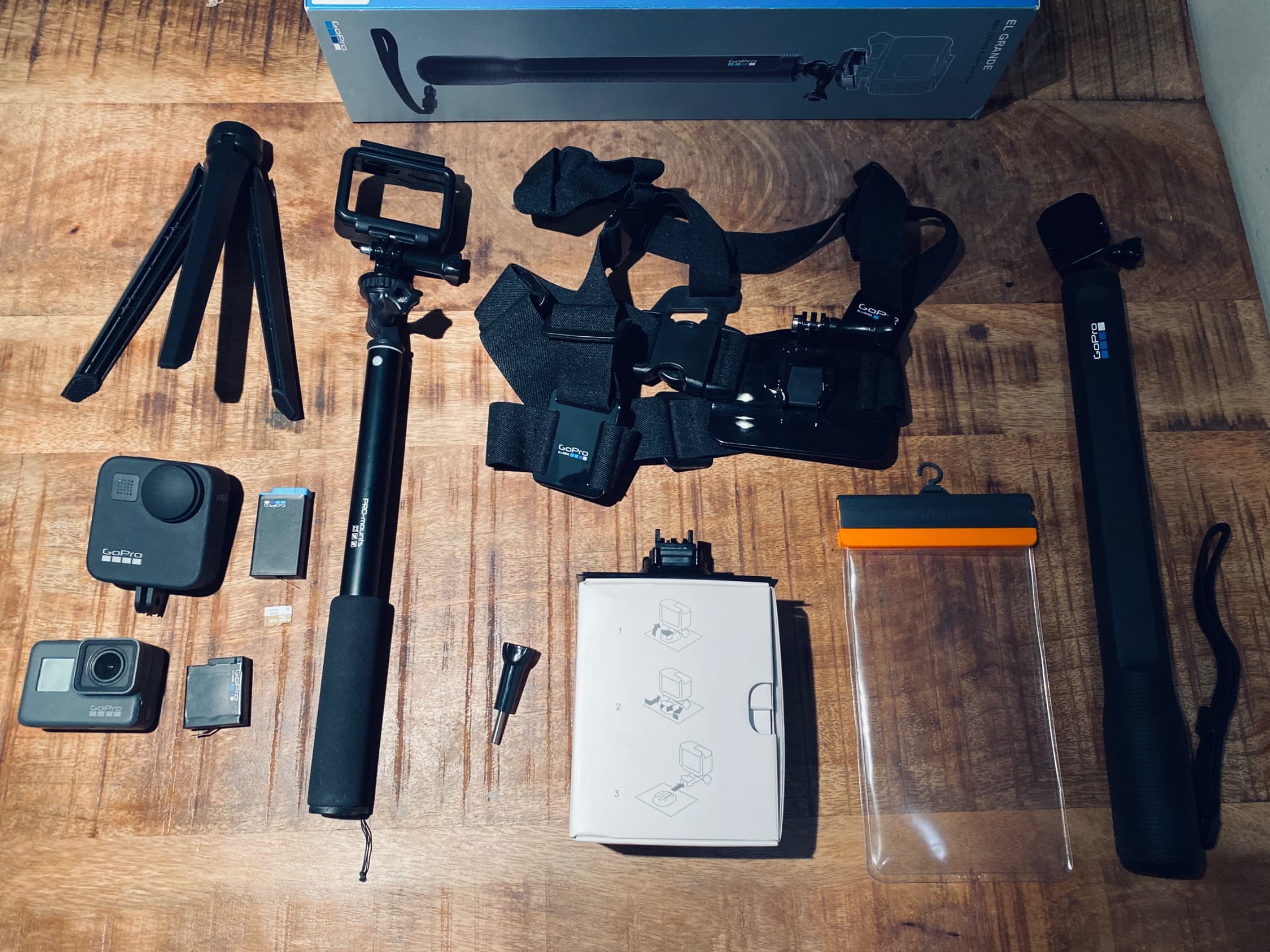 GoPro MAX 360 en GoPro 5 Hero combideal