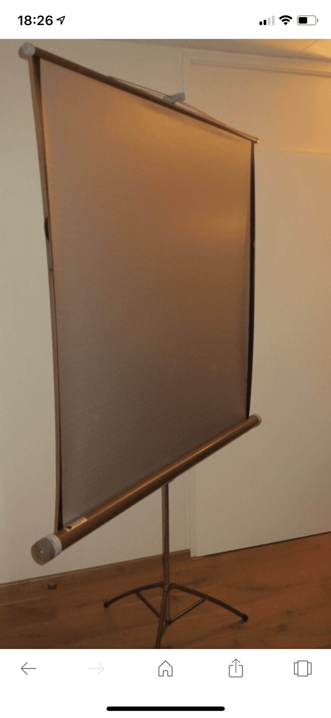 projectiescherm
