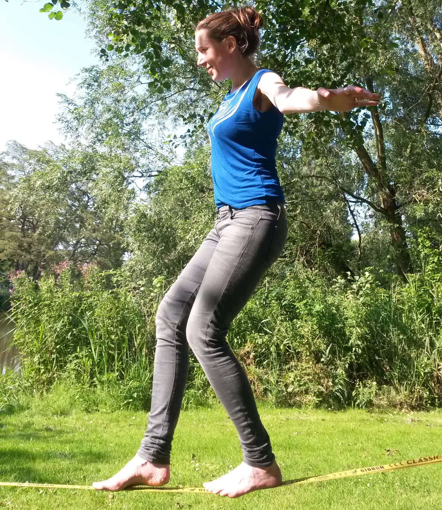 Slackline | Walking rope | Touw lopen