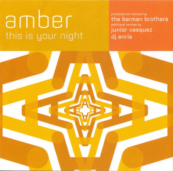 Amber ‎– This Is Your Night (CD Single) 1996.