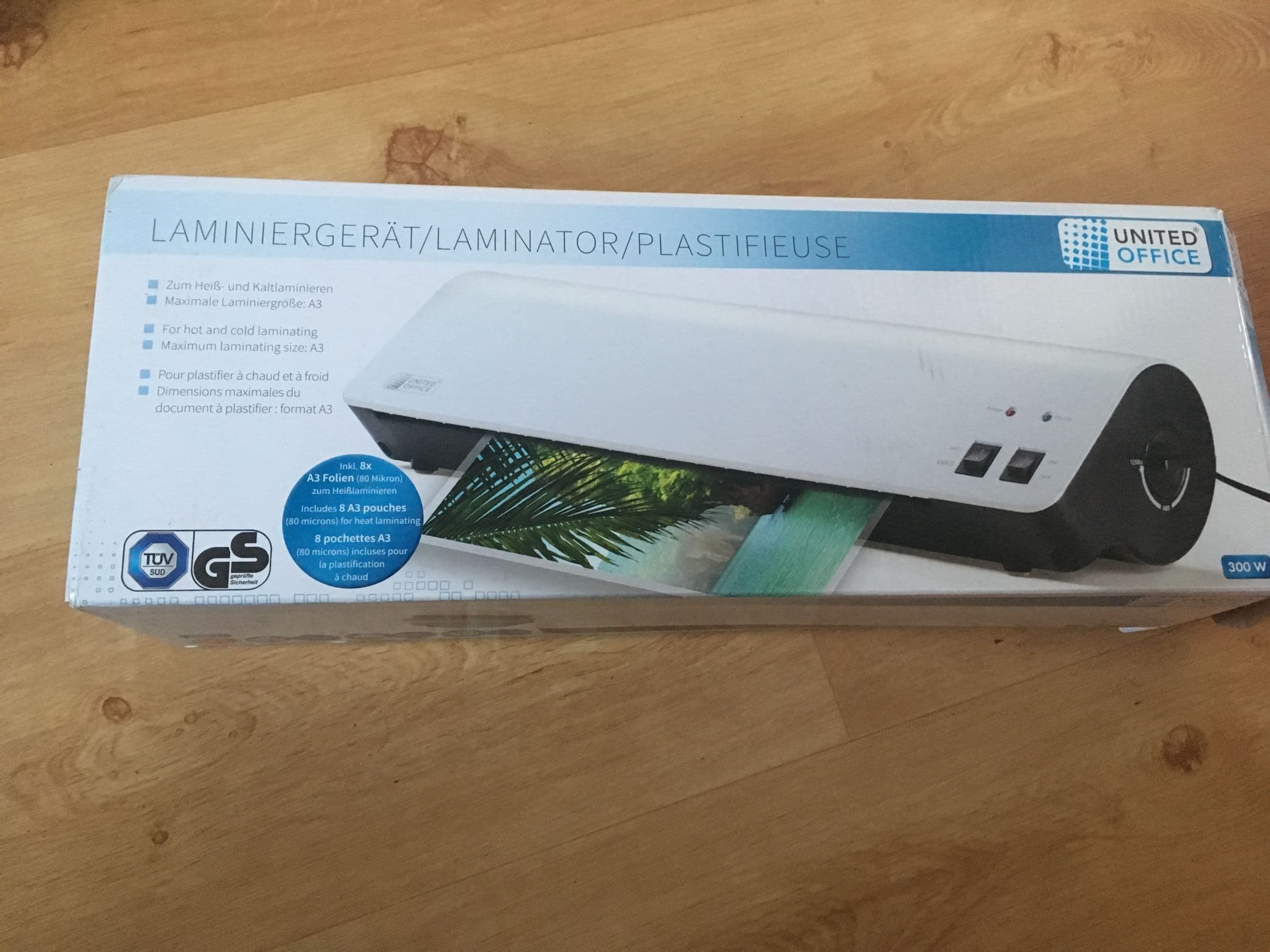 Plastificeer/lamineerapparaat -  A3 formaat