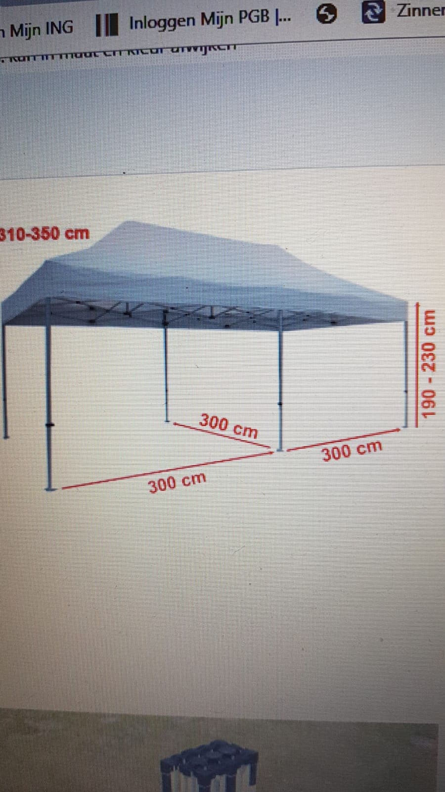 Grote partytent
