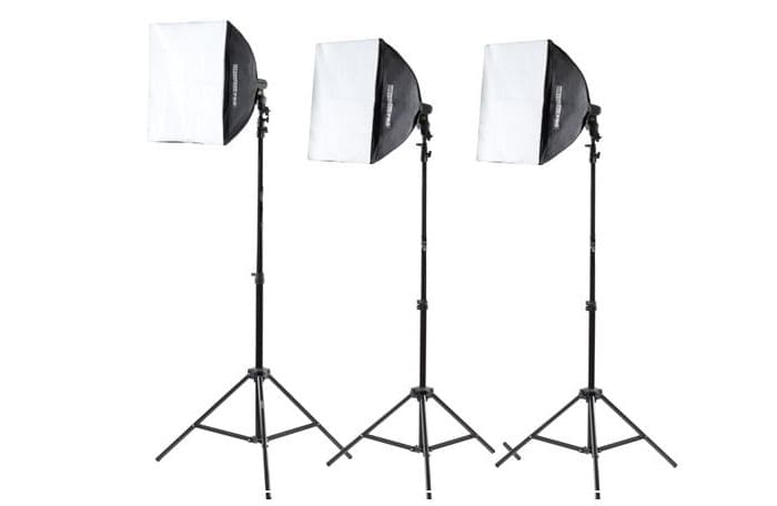 Softboxen Set – 3x (50x50cm) 