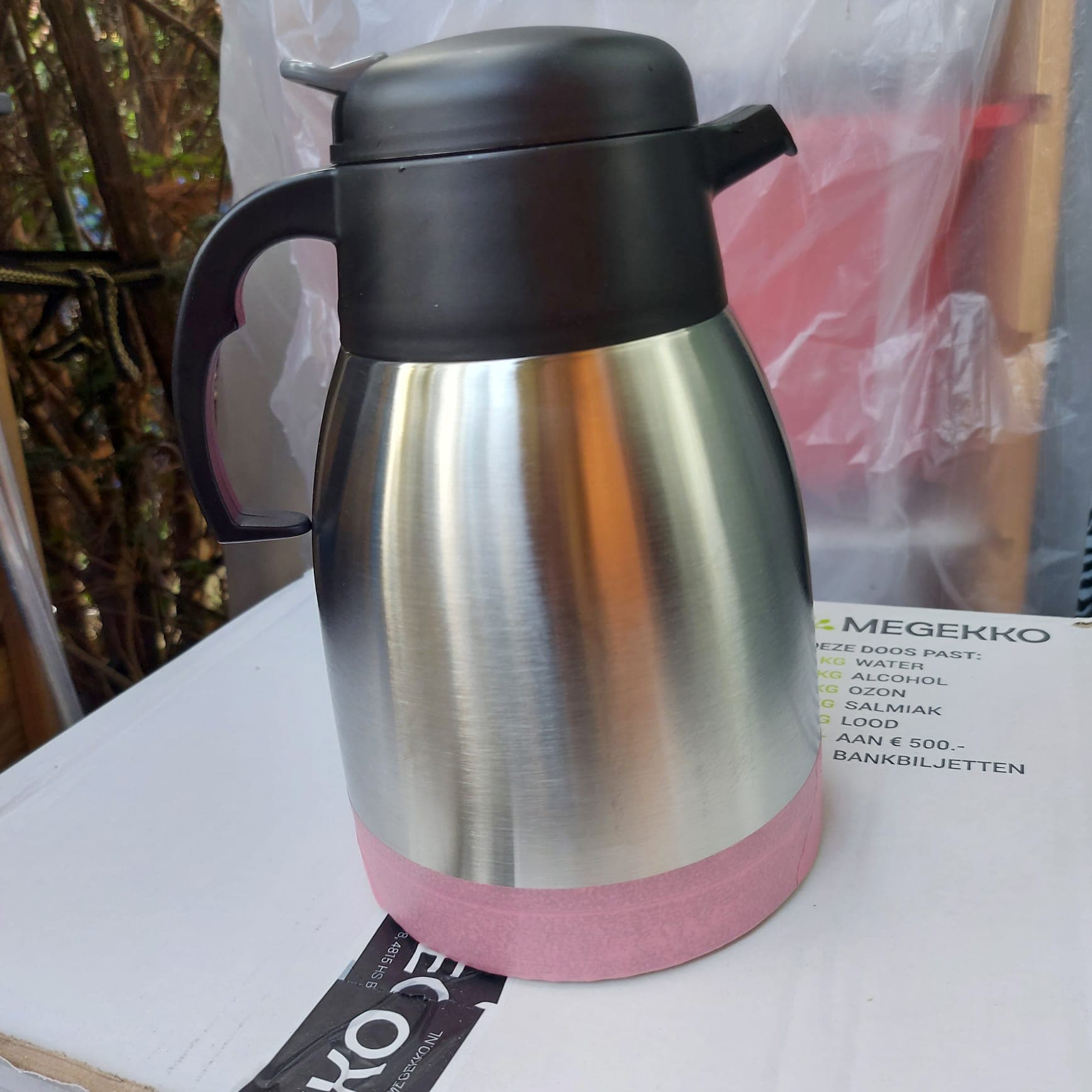 Thermoskan heet water 