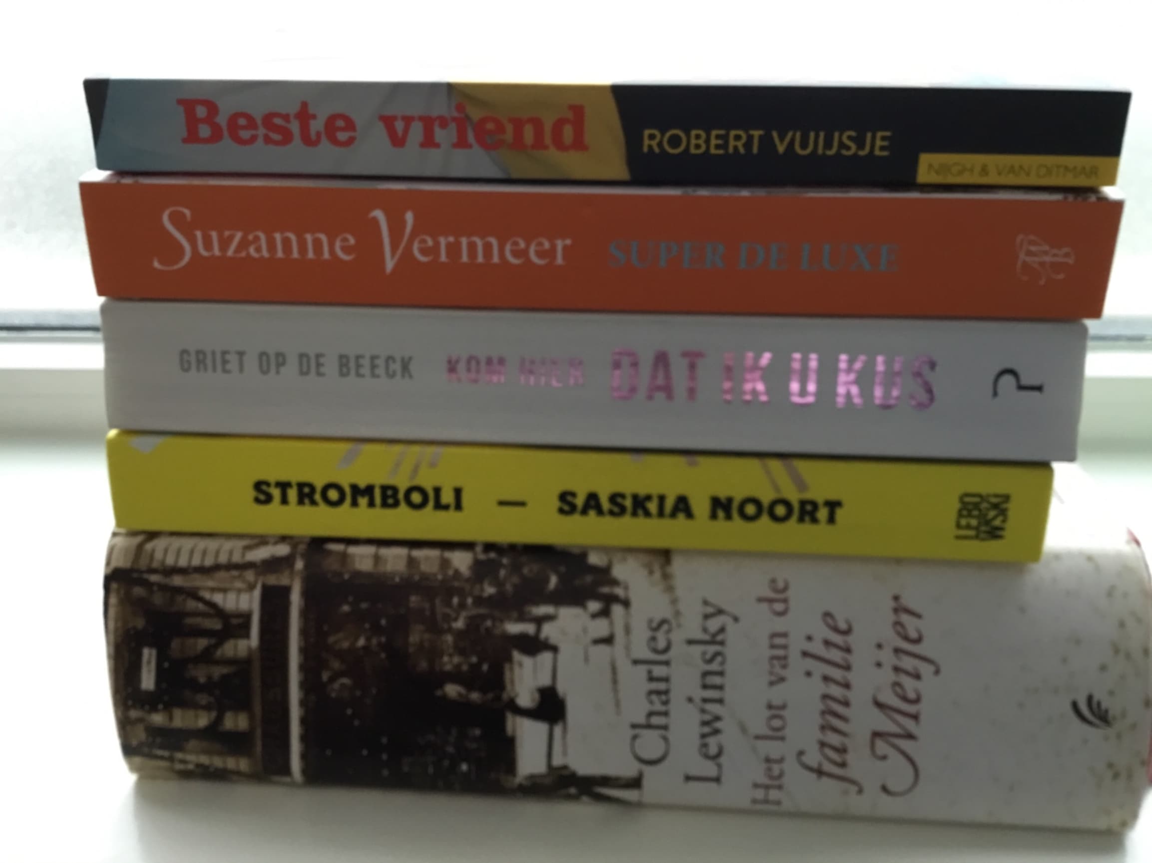 Boeken, allernieuwste titels 