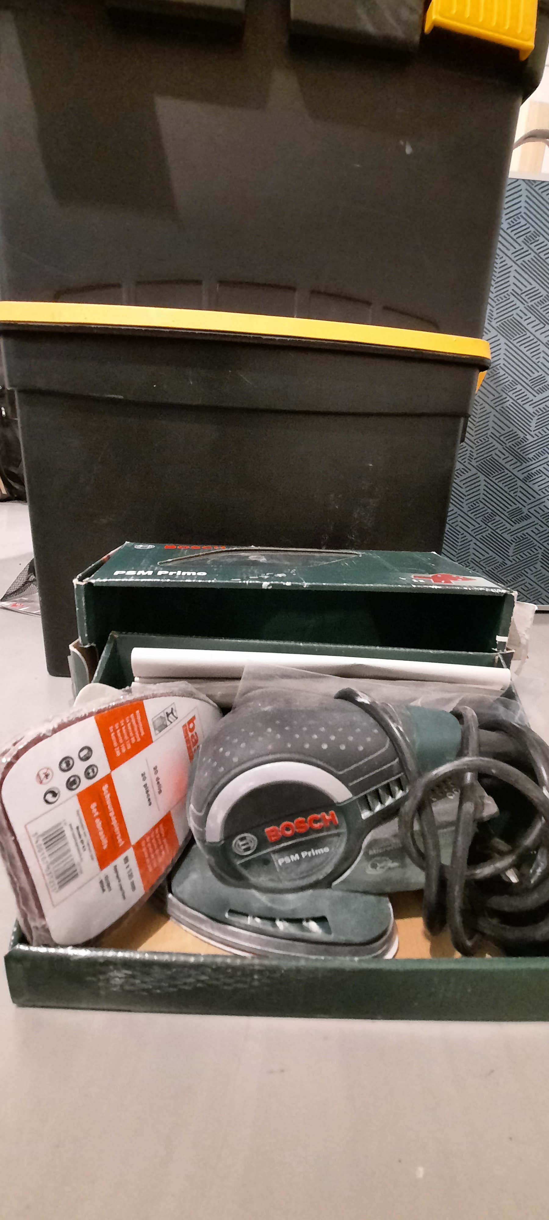 Bosch detailschuurmachine incl schuurbladen