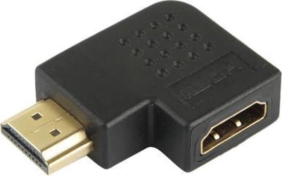 HDMI knie koppelstuk 90 graden - Computer onderdelen & Accessoires