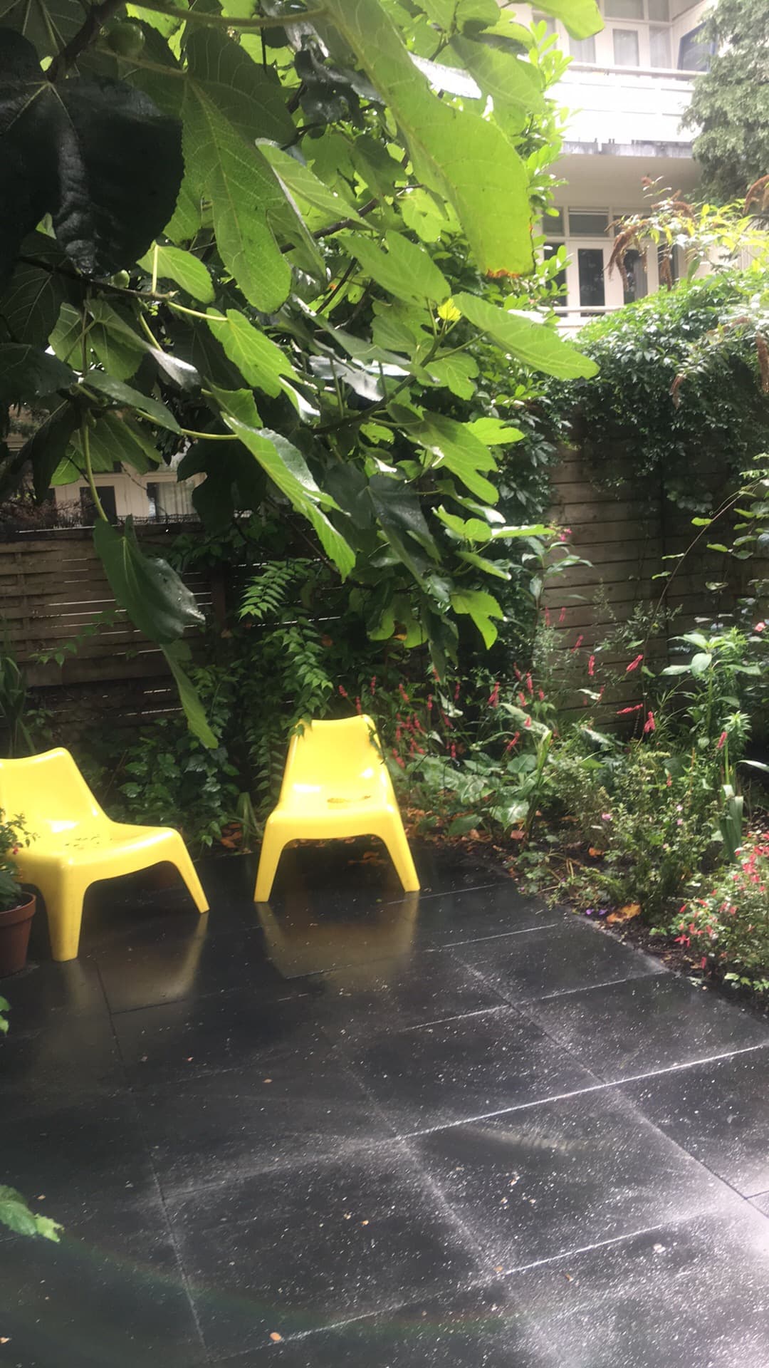 2 tuin lounge stoelen