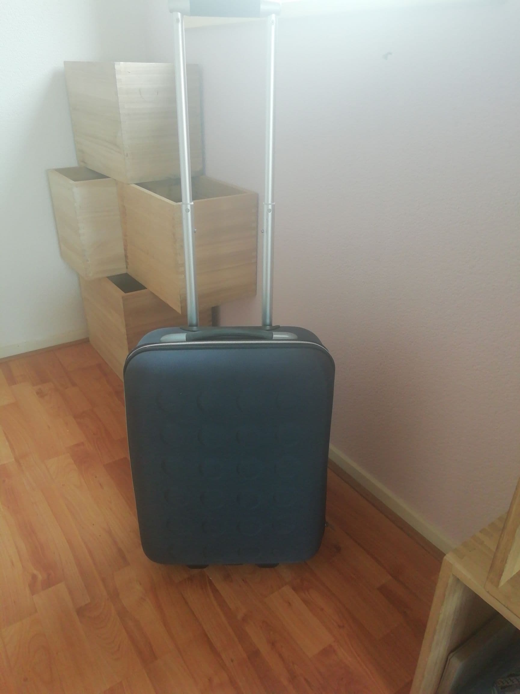 rolkoffer 50x35x20 in prima staat