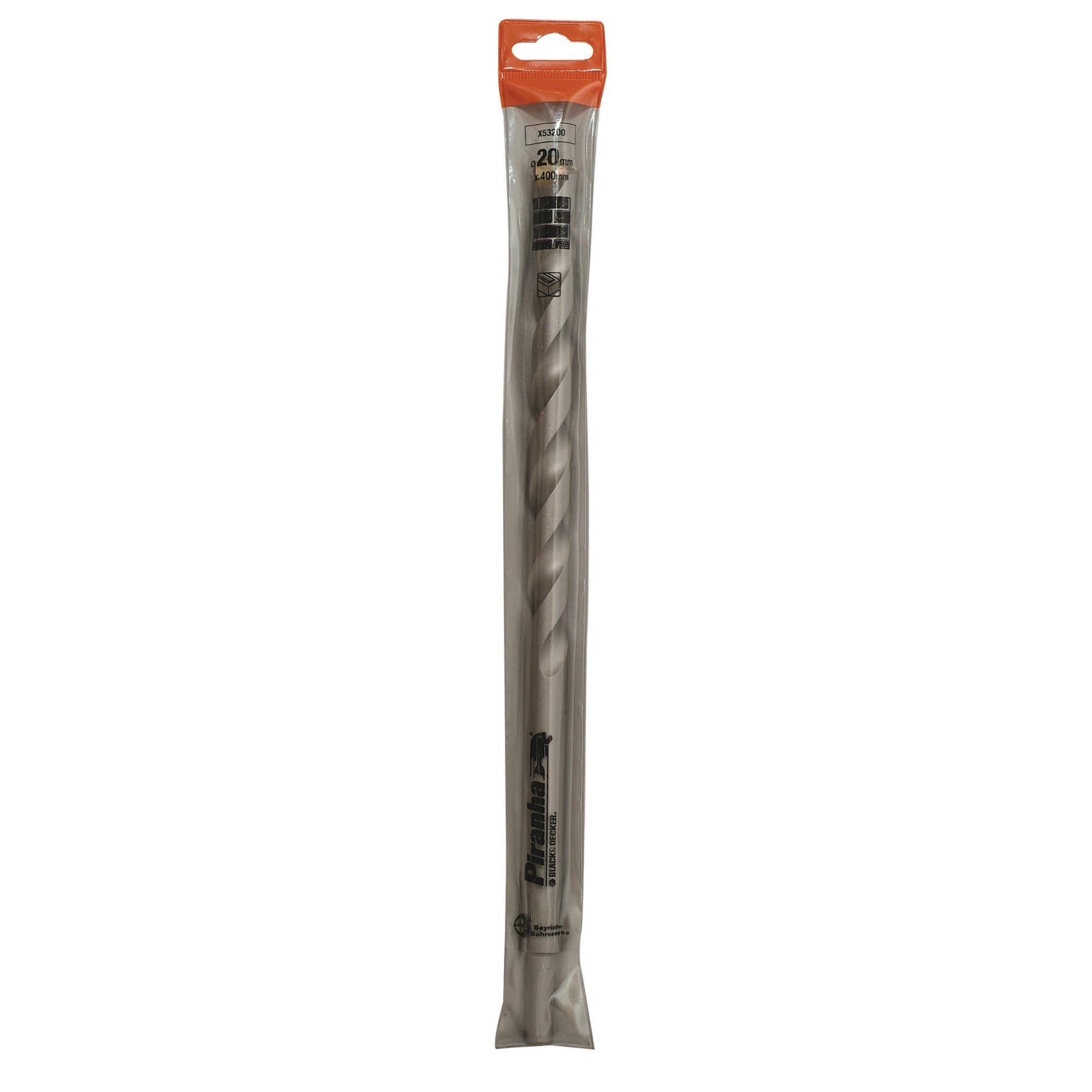 Lange boor 20mm x 400mm (steen)
