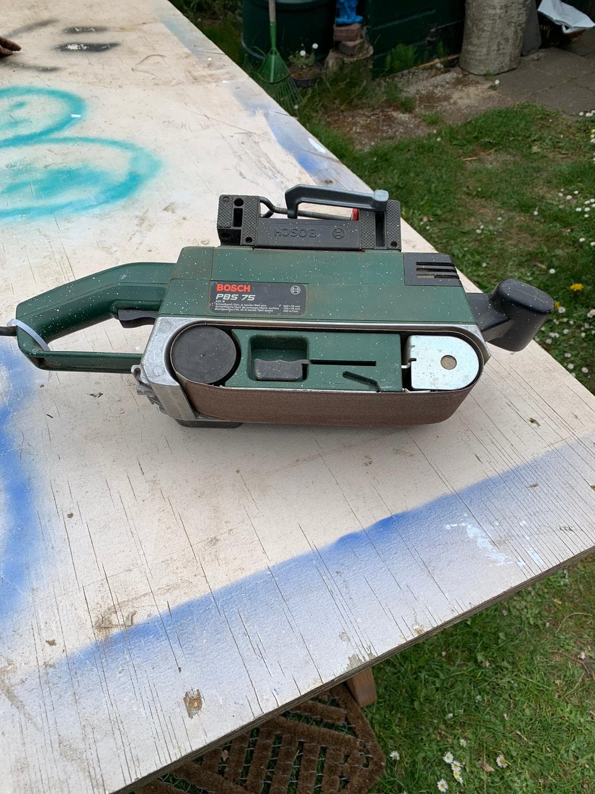 Bandschuurmachine bosch