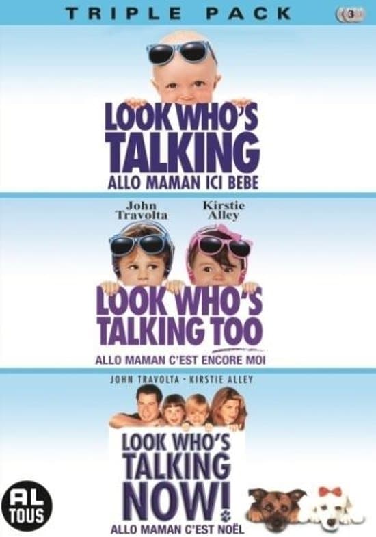 Look Who'S Talking Triple (Kristie Alley & ( John Travolta) 5 November 1993. - DVD