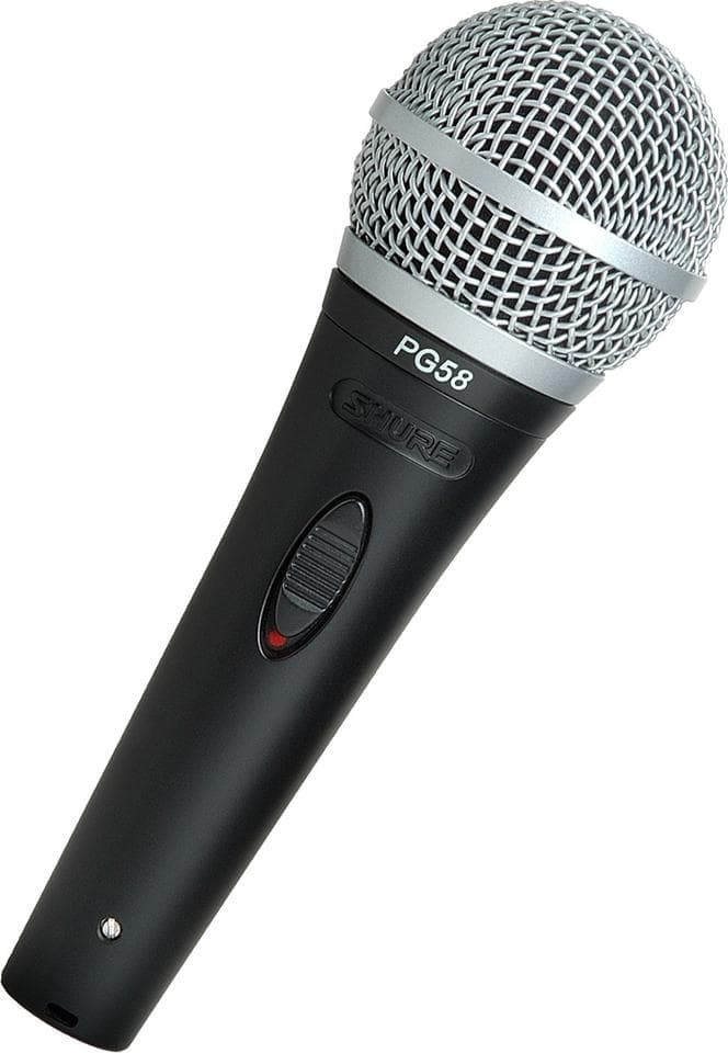 Shure PG58 microfoon